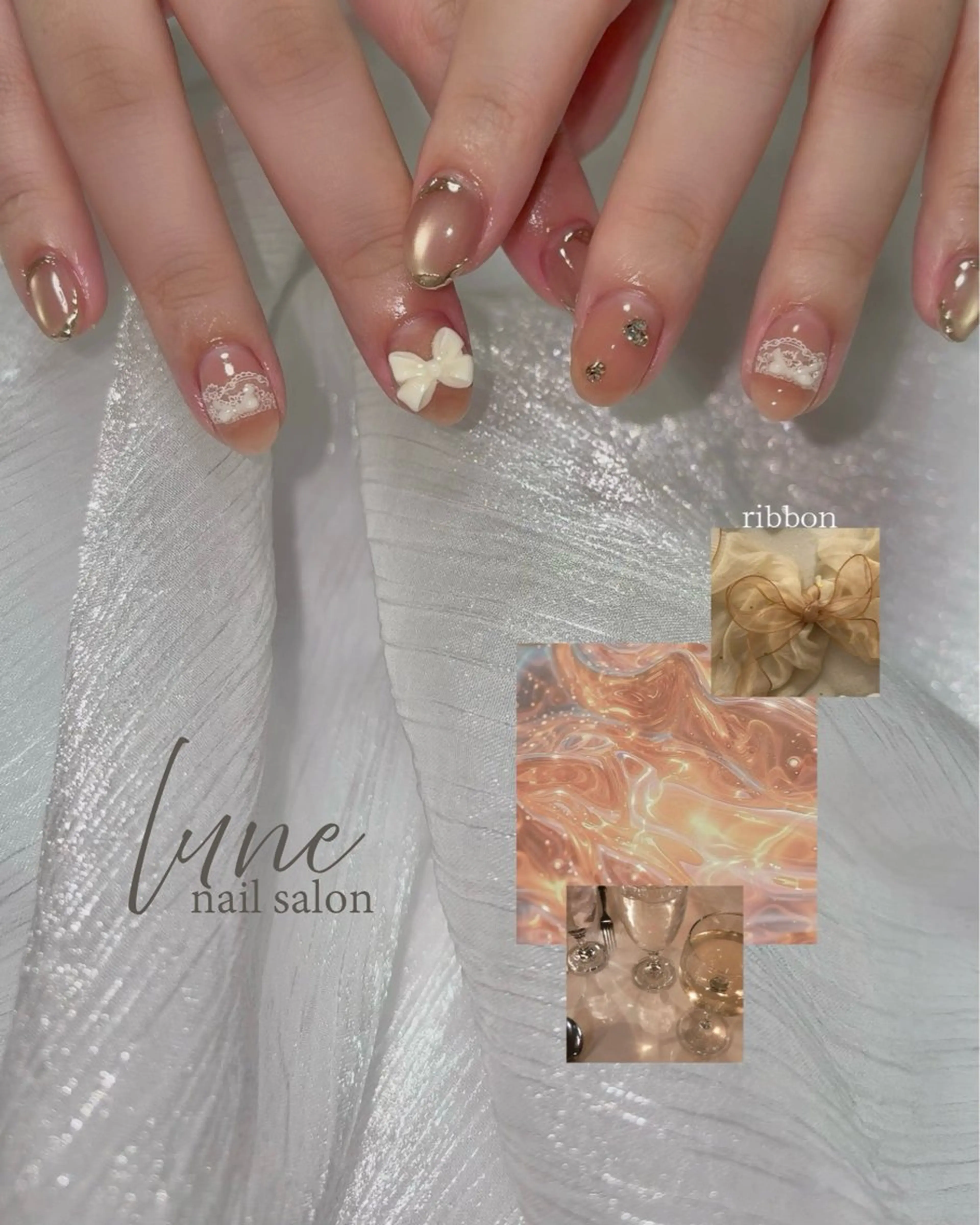 ネイル ハンドネイル nail salon luneのネイルデザイン