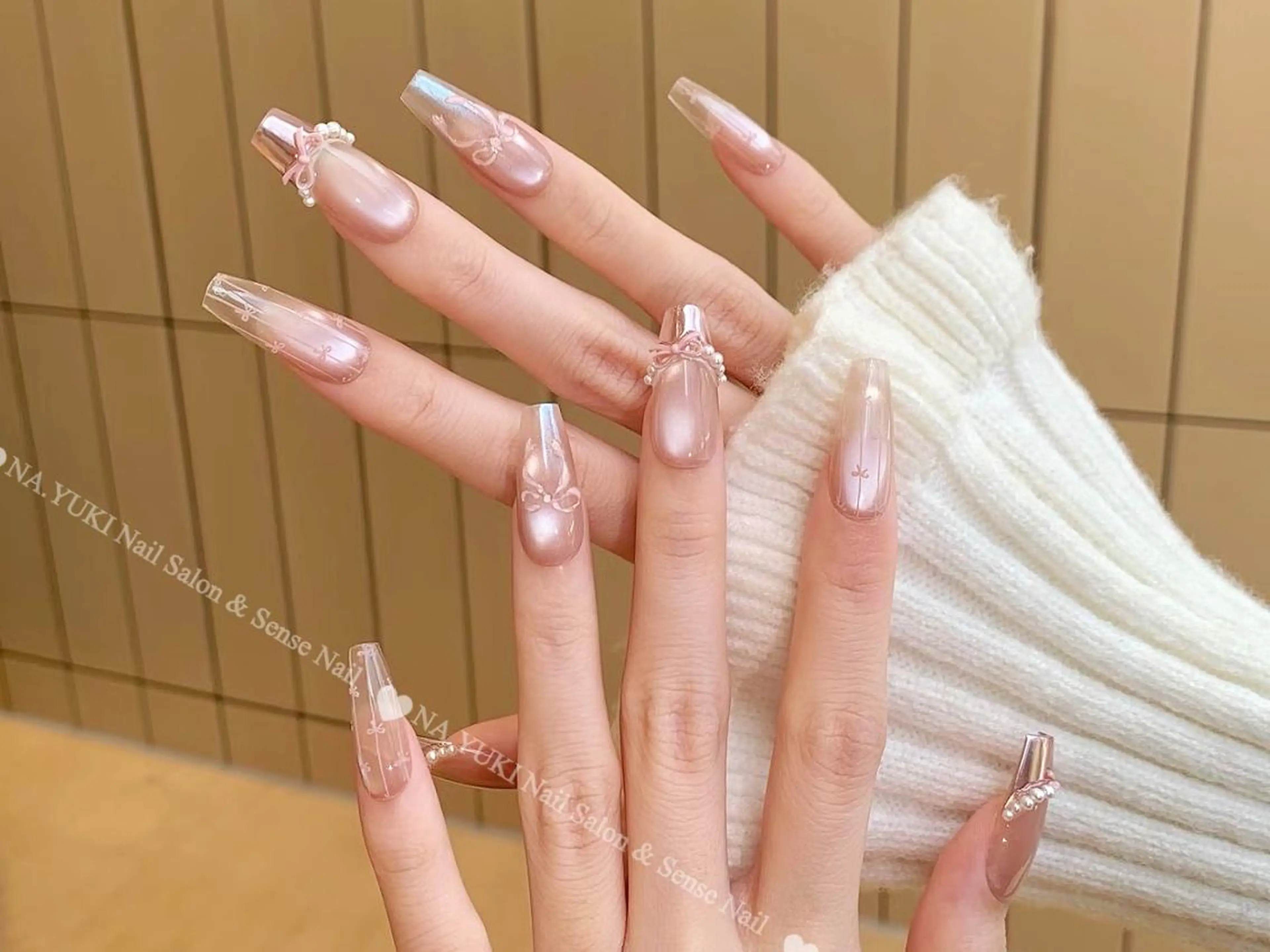 ネイル Mina. 🦢のネイルデザイン