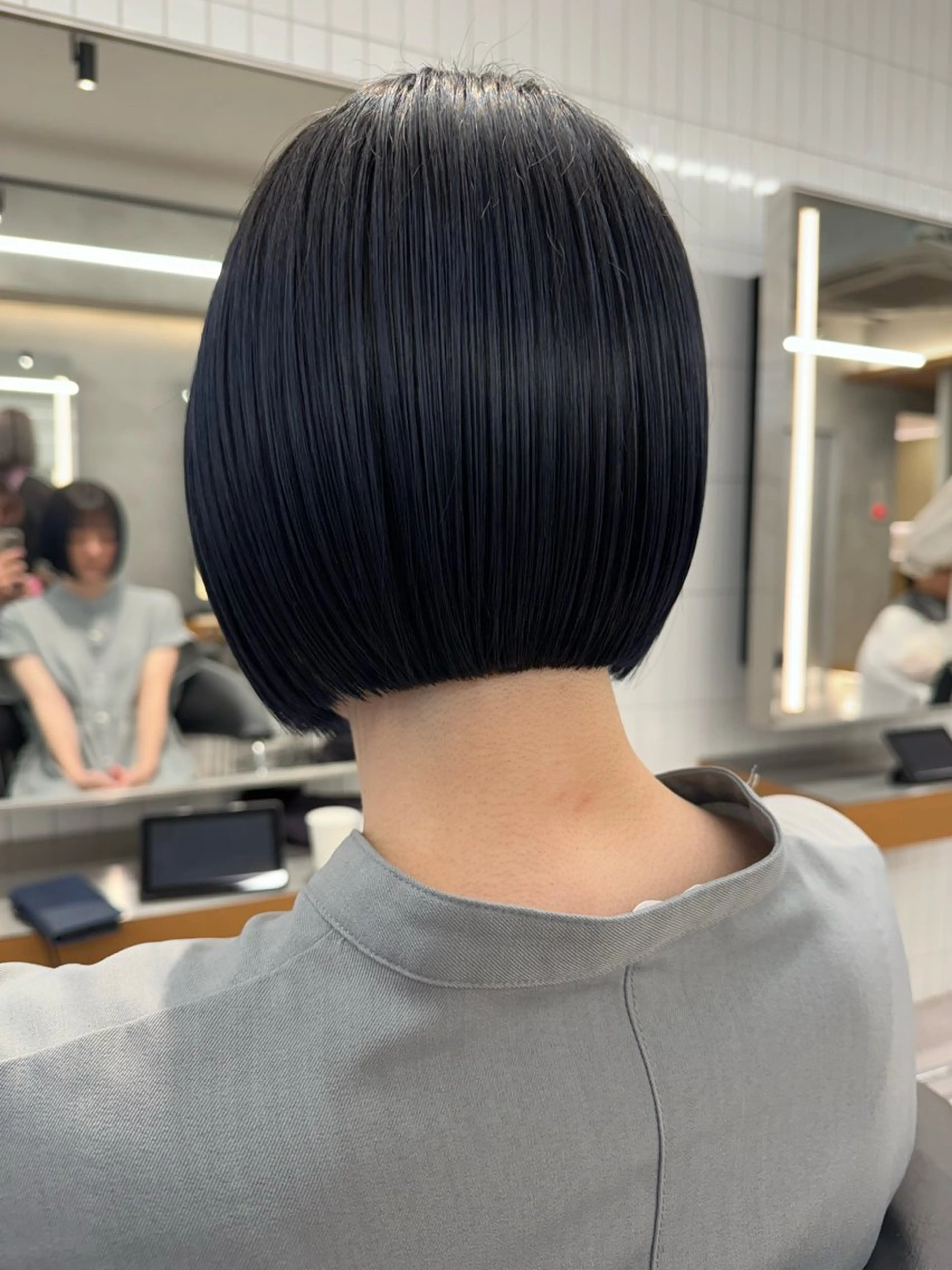 ショート センターパート /メンズ/海野颯生のヘアスタイル