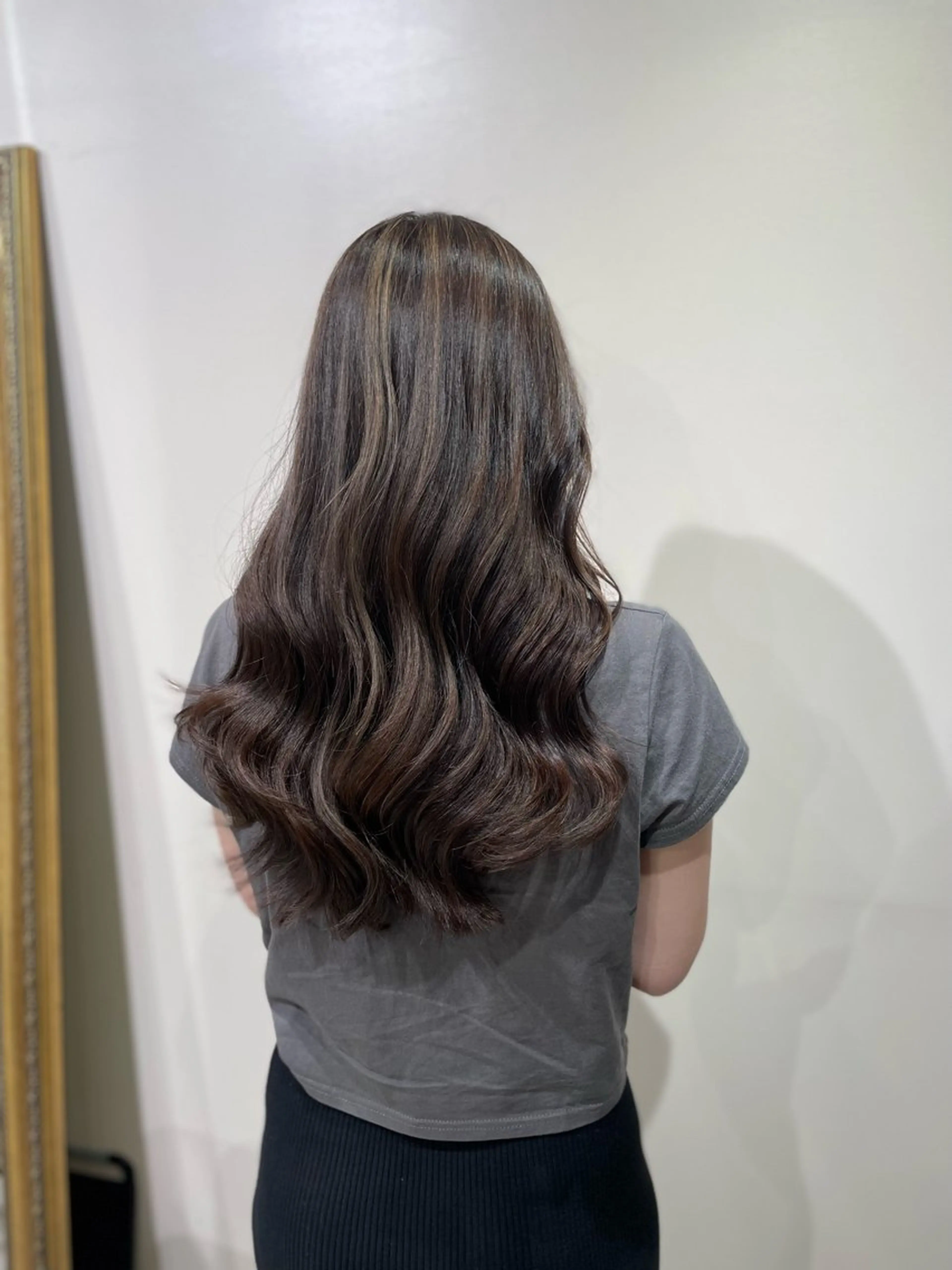 ロング カラー ハイライトカラー ハイライト 🦋美髪／エクステ 🦋アベイクミのヘアスタイル