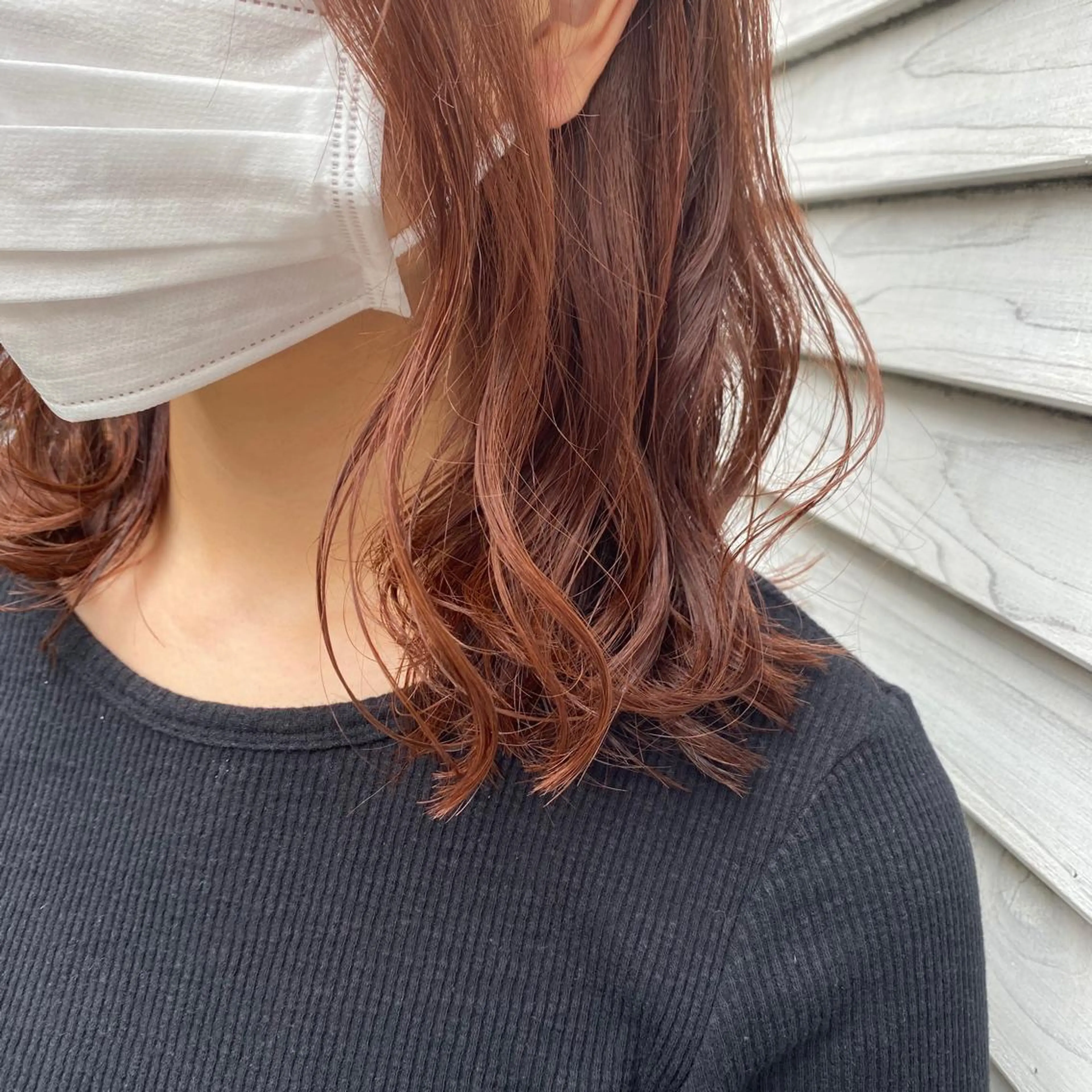 ミディアム カラー 🪭risa 暖色/レイヤー🪭のヘアスタイル