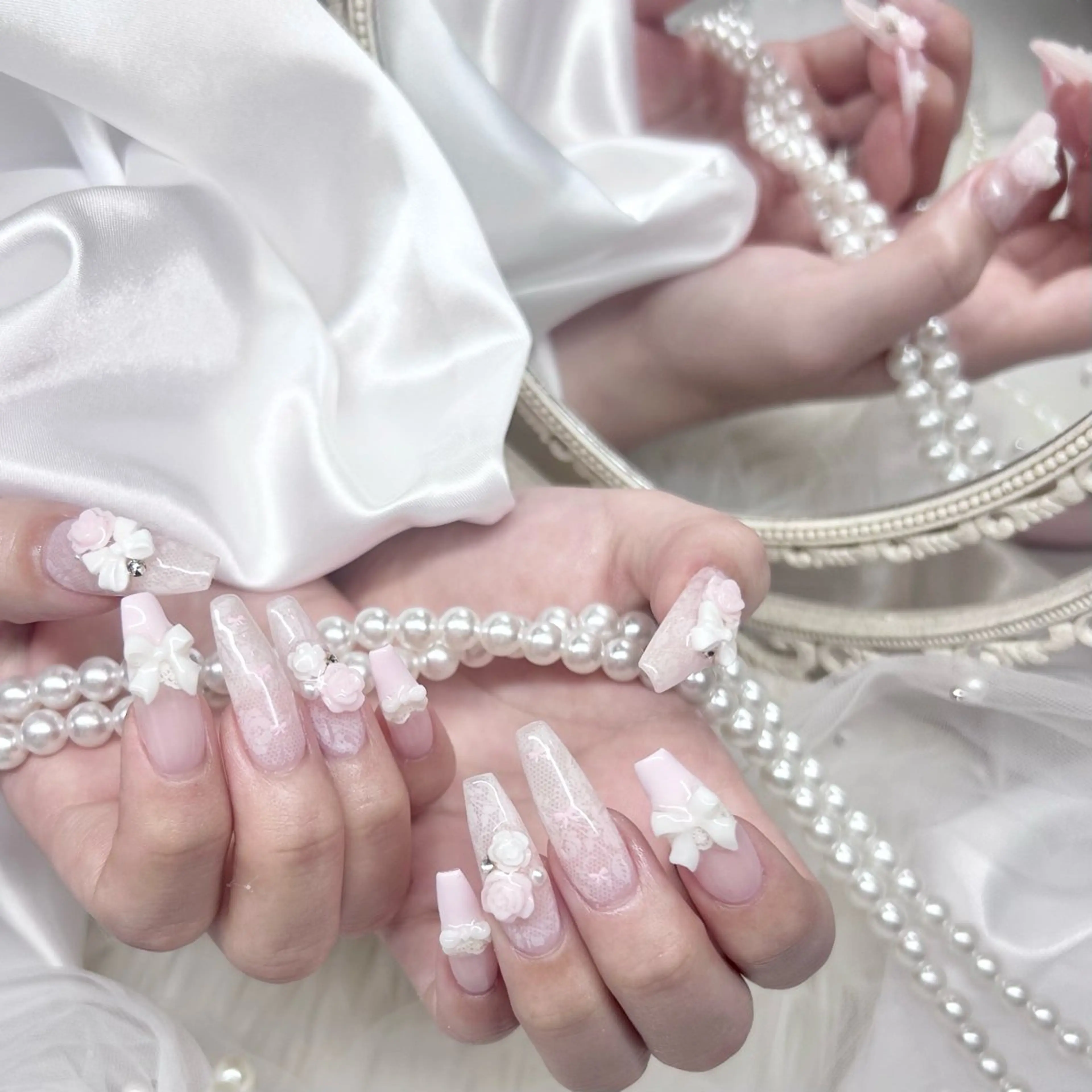 ネイル ハンドネイル Lumo所属・めろち ちゃんのネイルデザイン