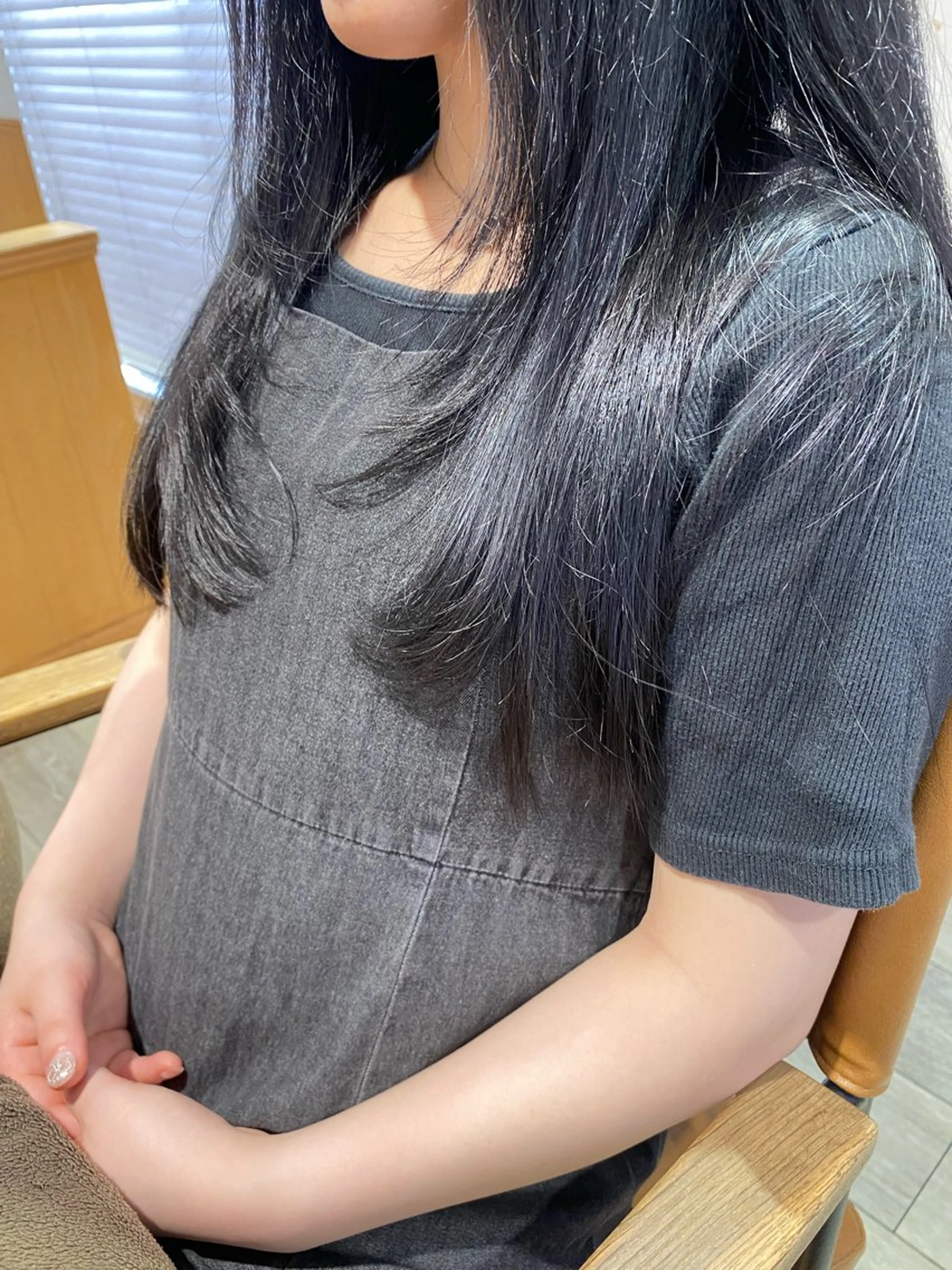 セミロング 顔まわりレイヤー レイヤーカット GINZARay2 風本朱里🐥のヘアスタイル