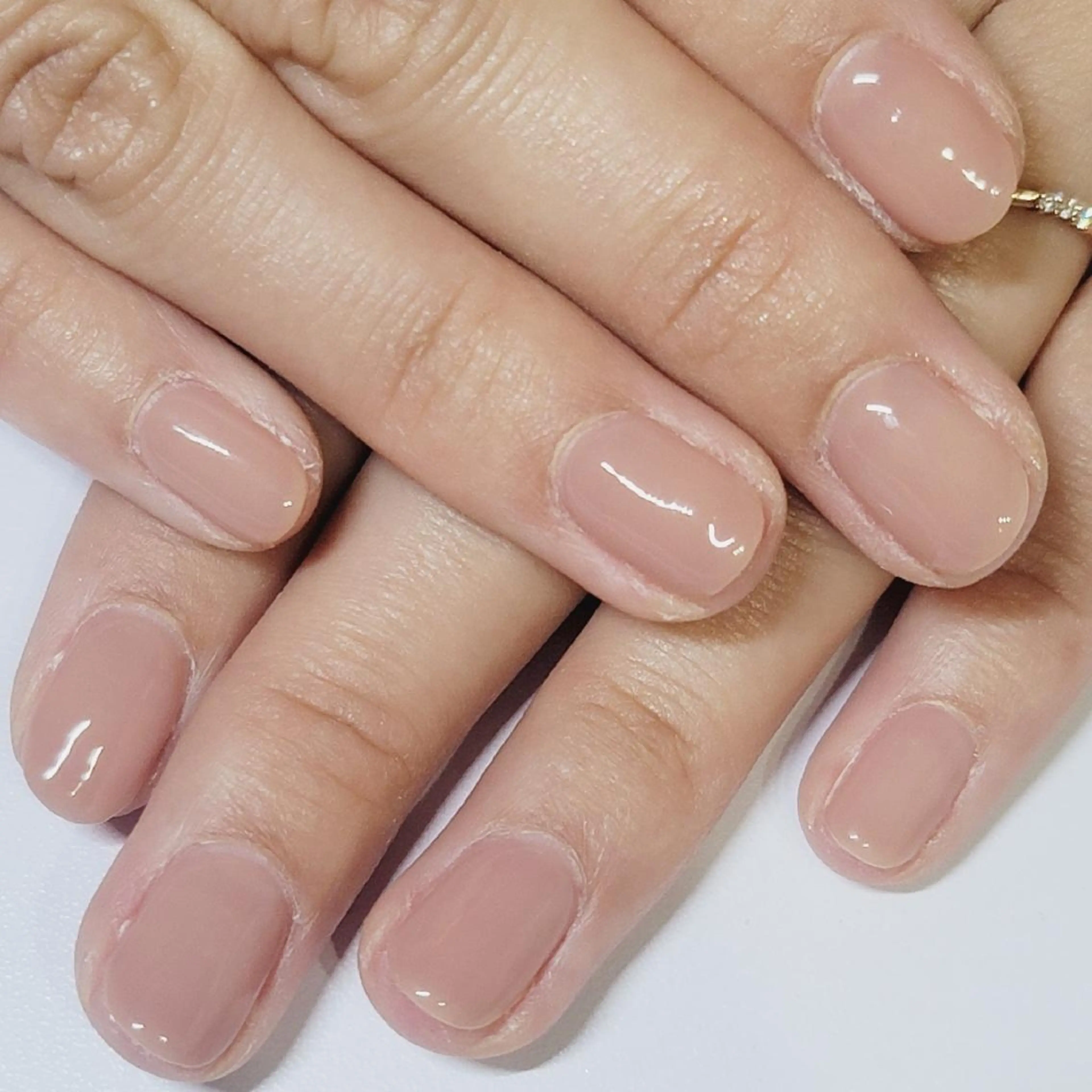 ネイル オフィスネイル ワンカラーネイル ハンドネイル よしだ ひろきのネイルデザイン