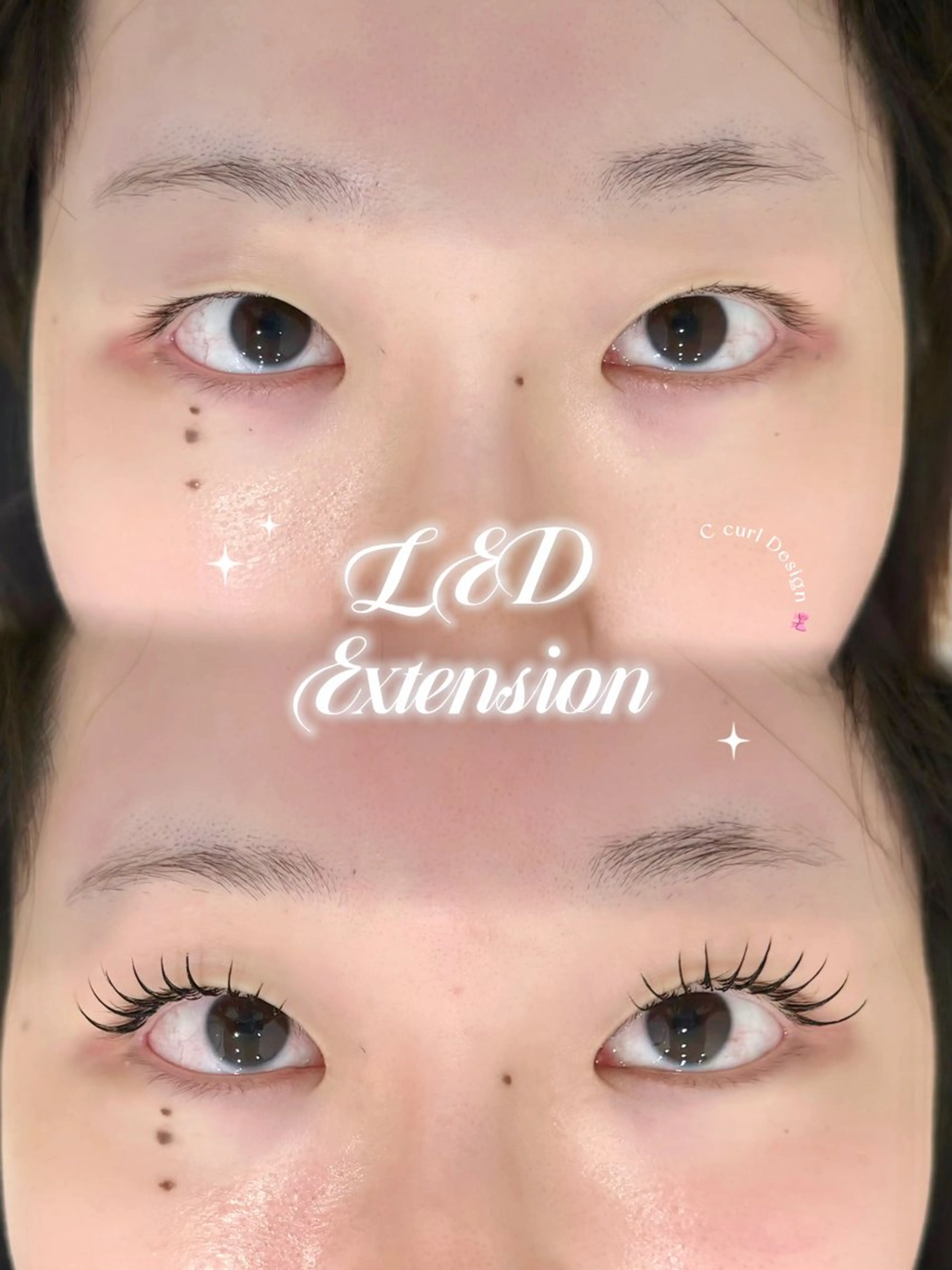 マツエク・マツパ マツエク N a t s u m e 🇰🇷🎀のマツエク・マツパデザイン