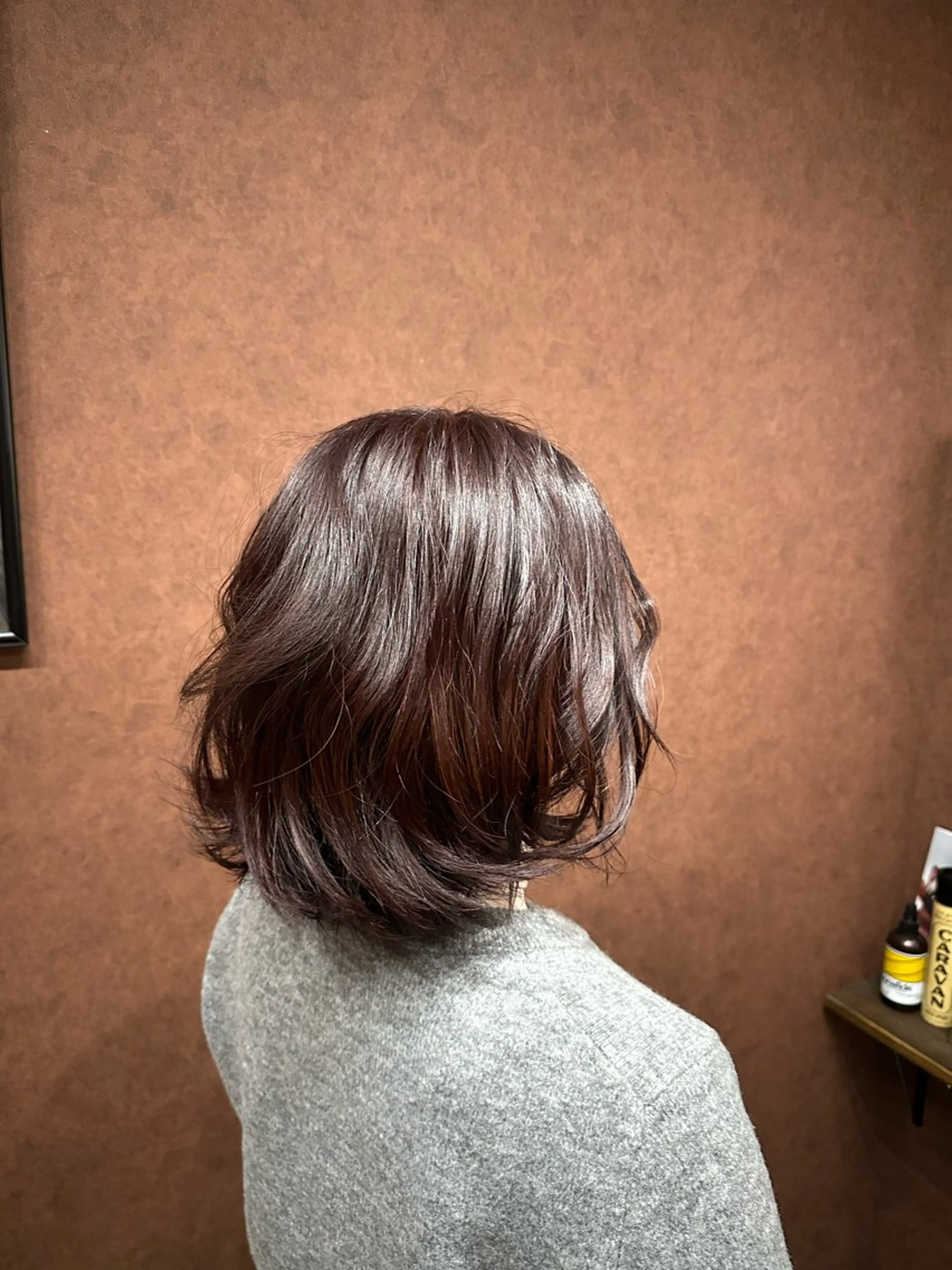 ミディアム 岩崎流成 スタイリストのヘアスタイル