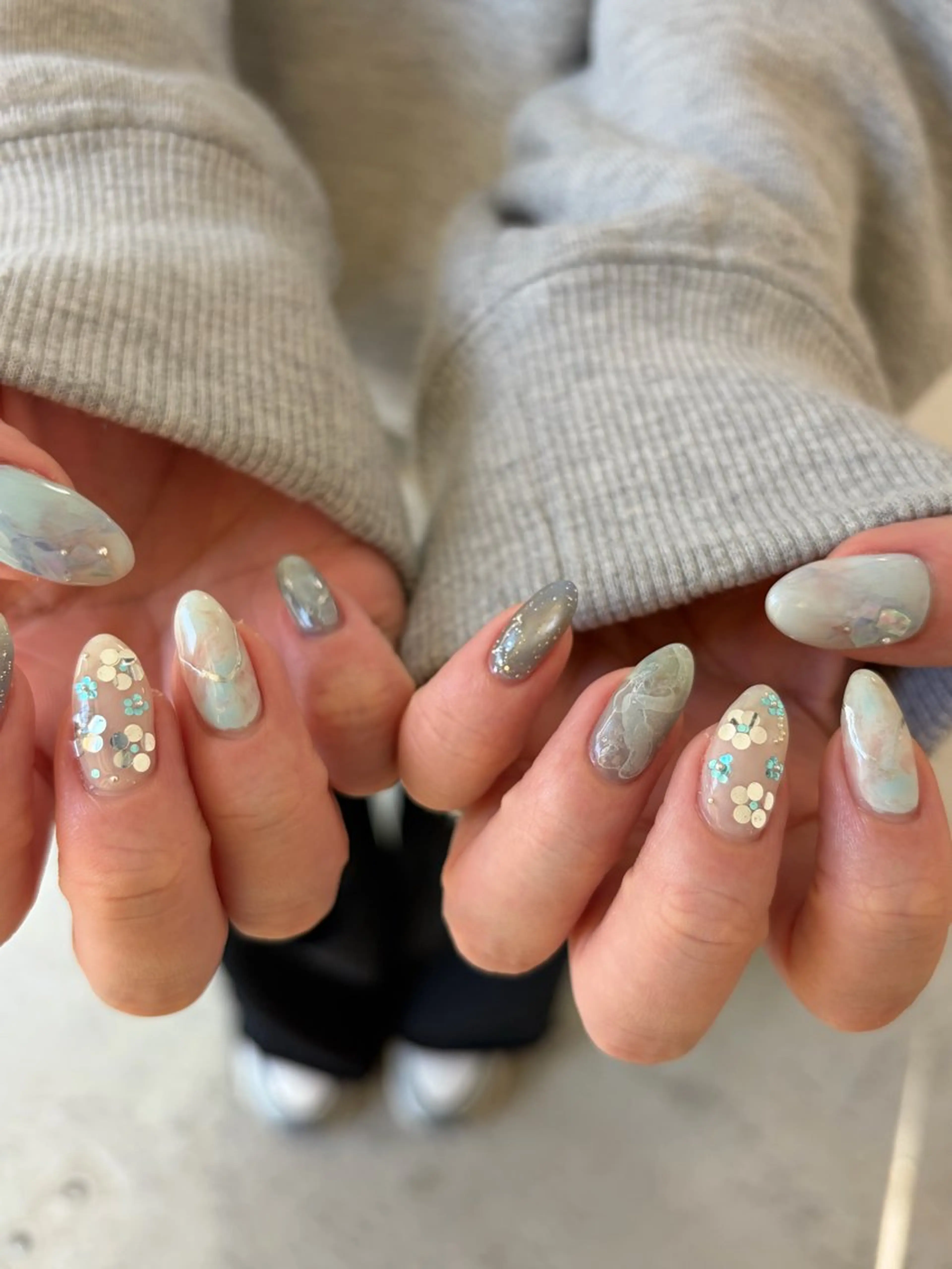 ネイル ハンドネイル elen南越谷 Rina𖥔⋱のネイルデザイン