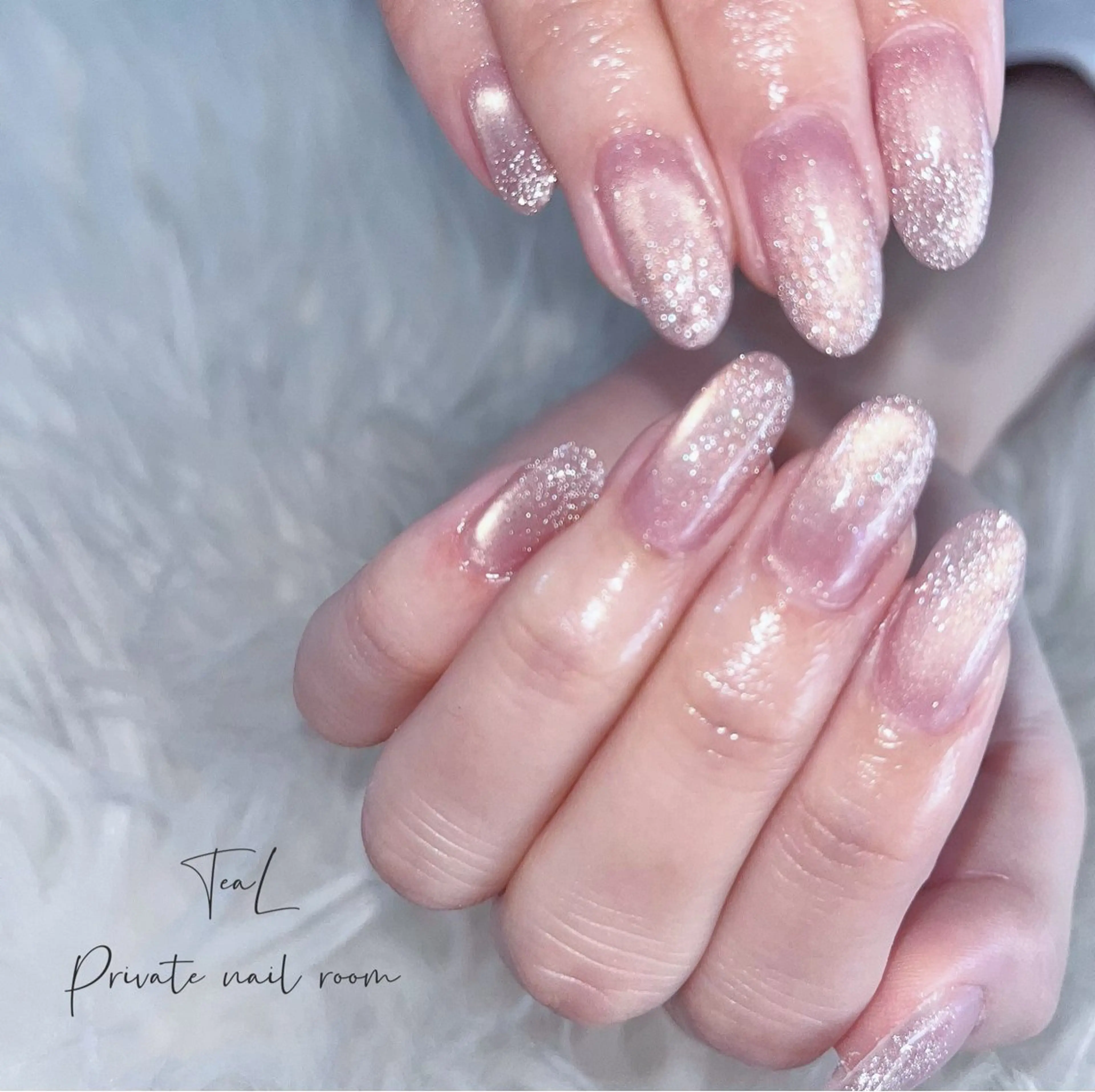 ネイル フラッシュネイル ハンドネイル TeaL nailのネイルデザイン