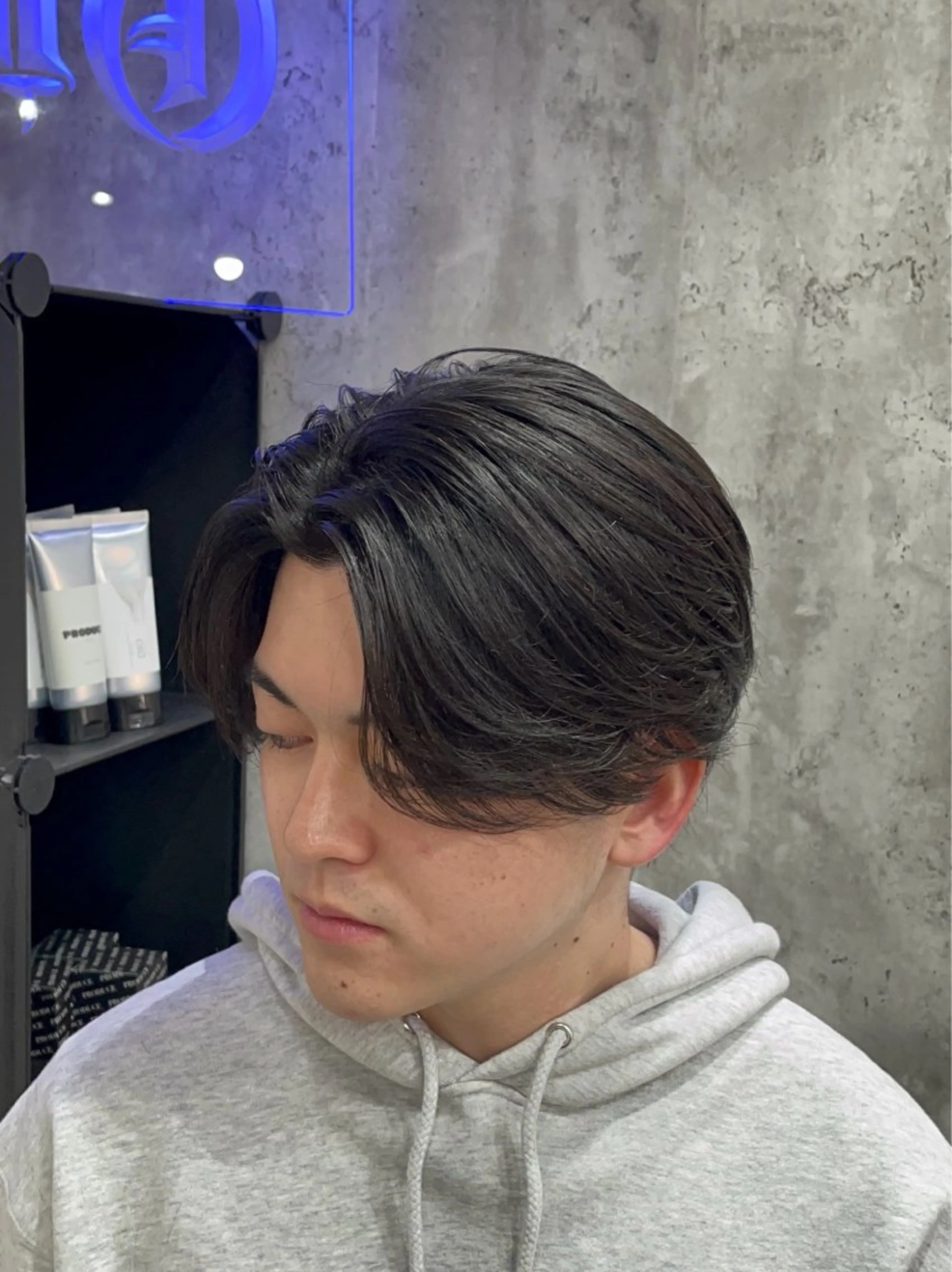 パーマ メンズ カット パーマ メンズニュアンス パーマ特化akaneのヘアスタイル