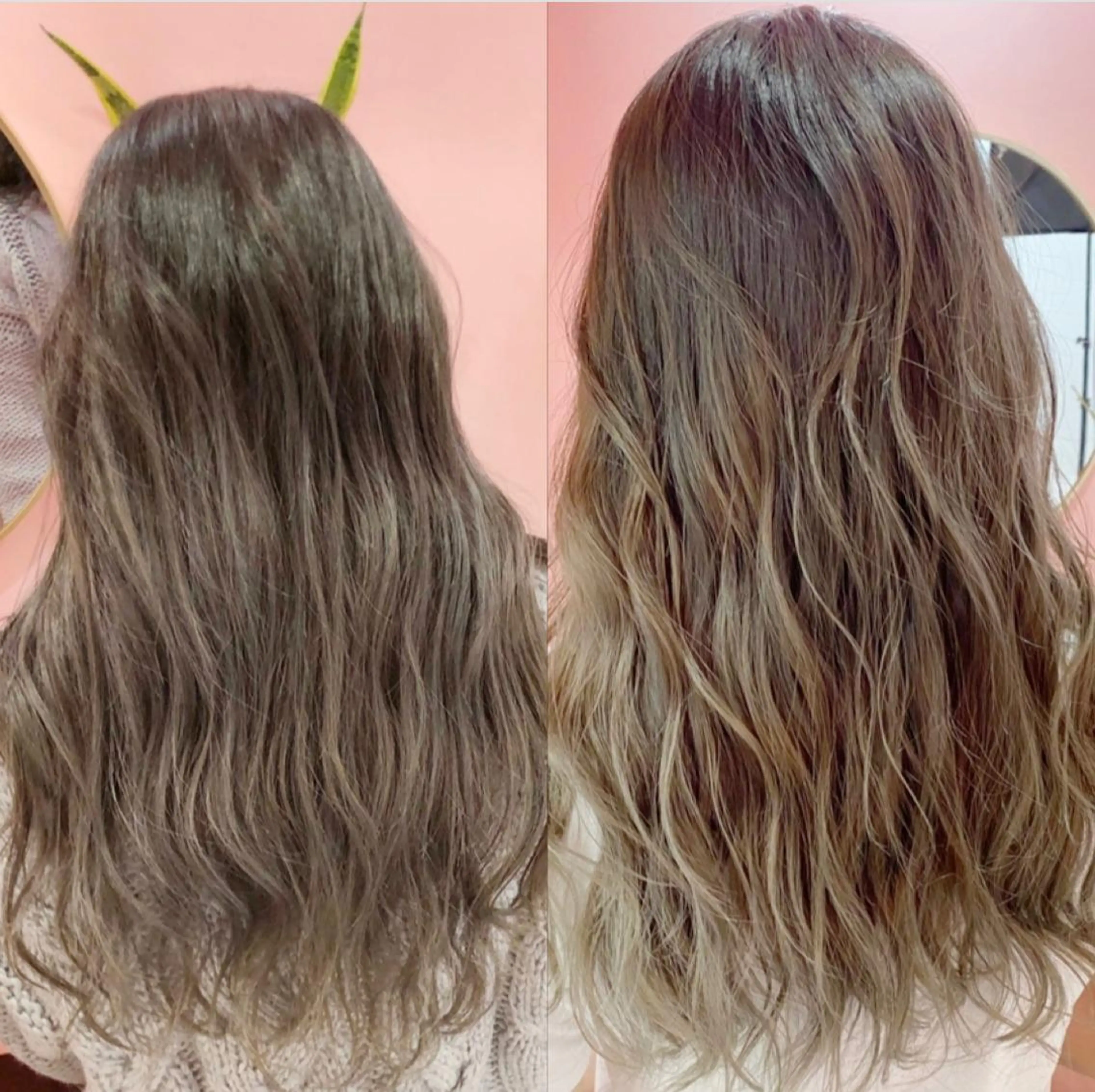 ロング カラー プル艶職人/ にしものヘアスタイル