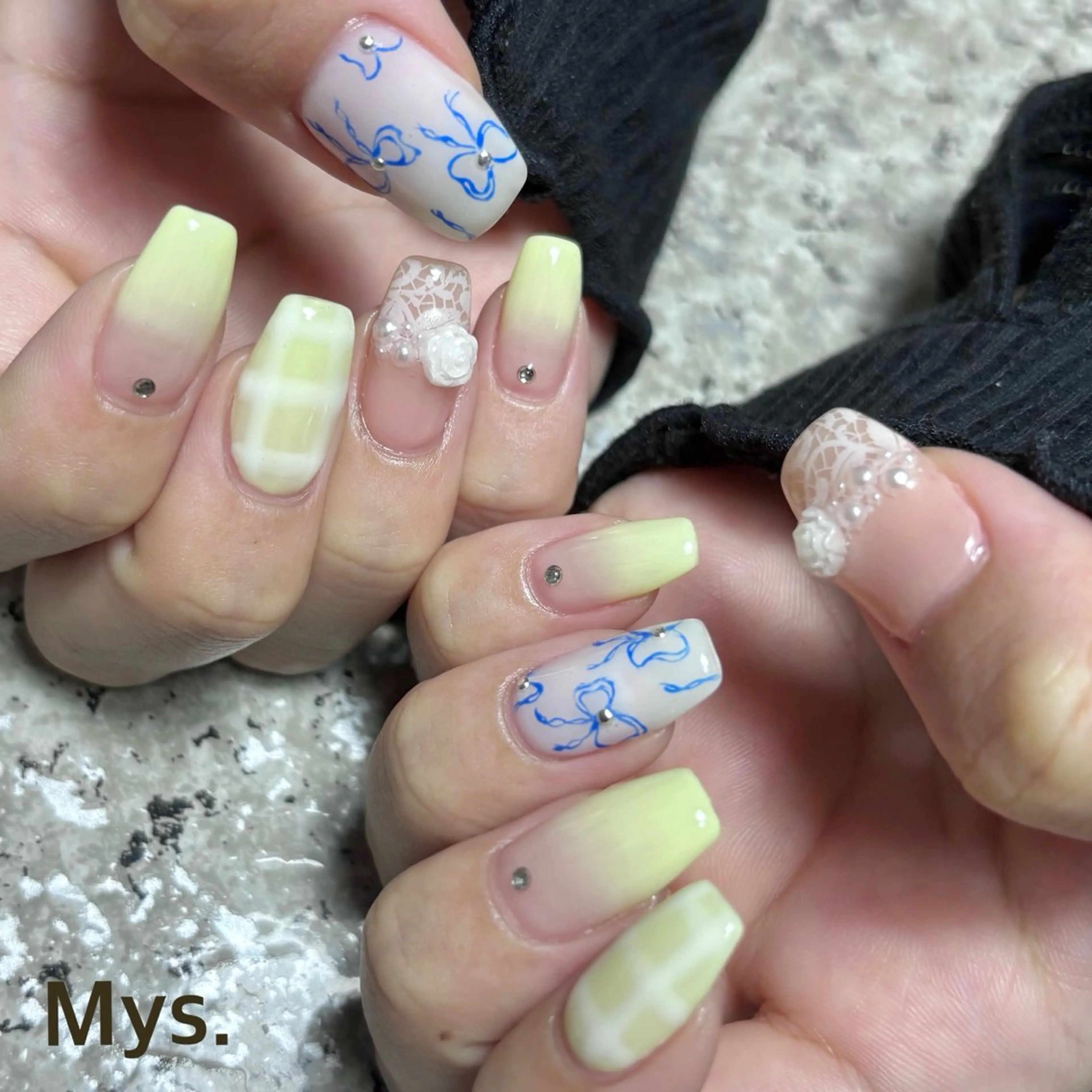 ネイル ハンドネイル Mys. 三上紗紀のネイルデザイン