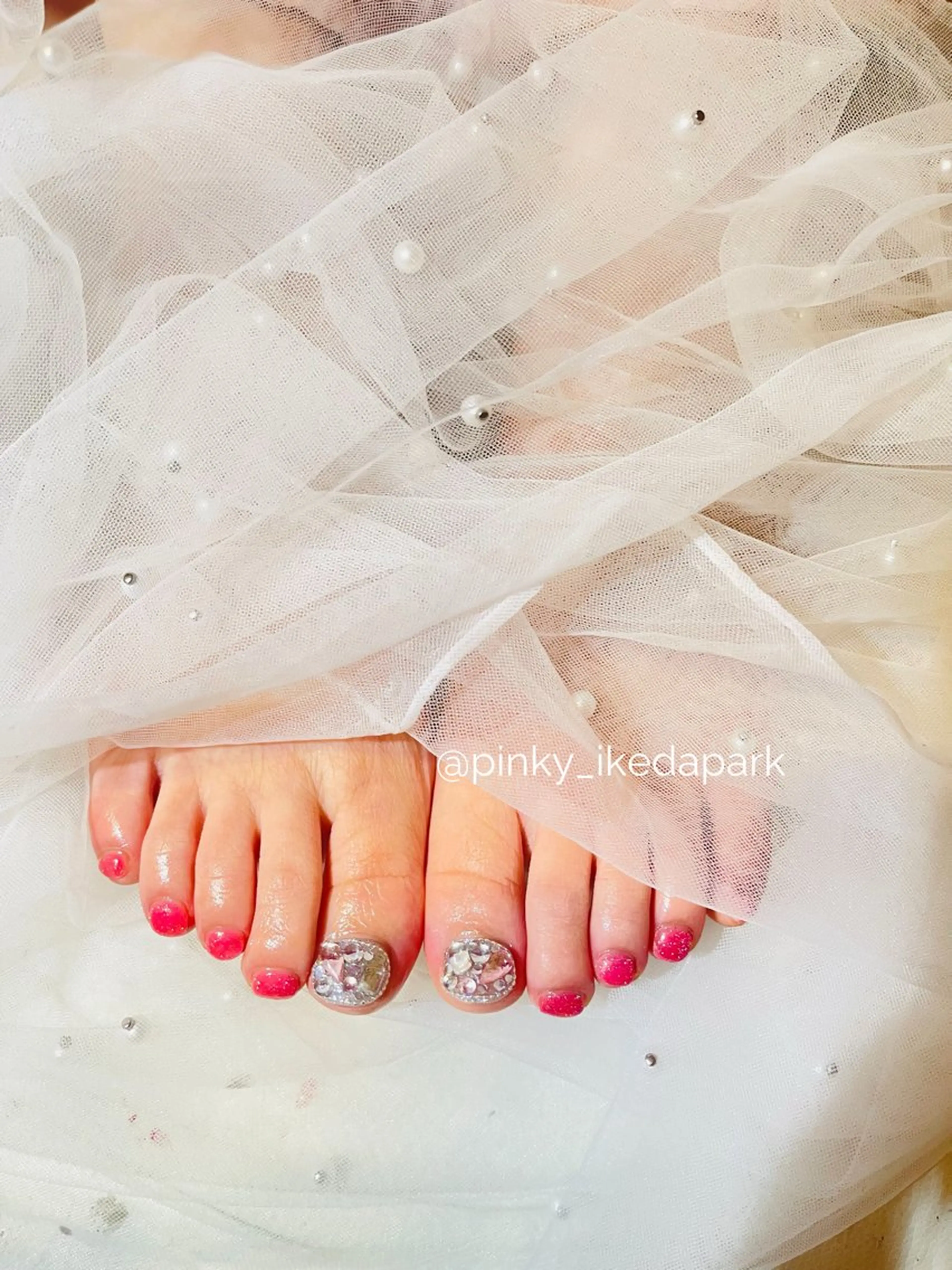 ネイル ハンドネイル ピンキー 池田公園店のネイルデザイン
