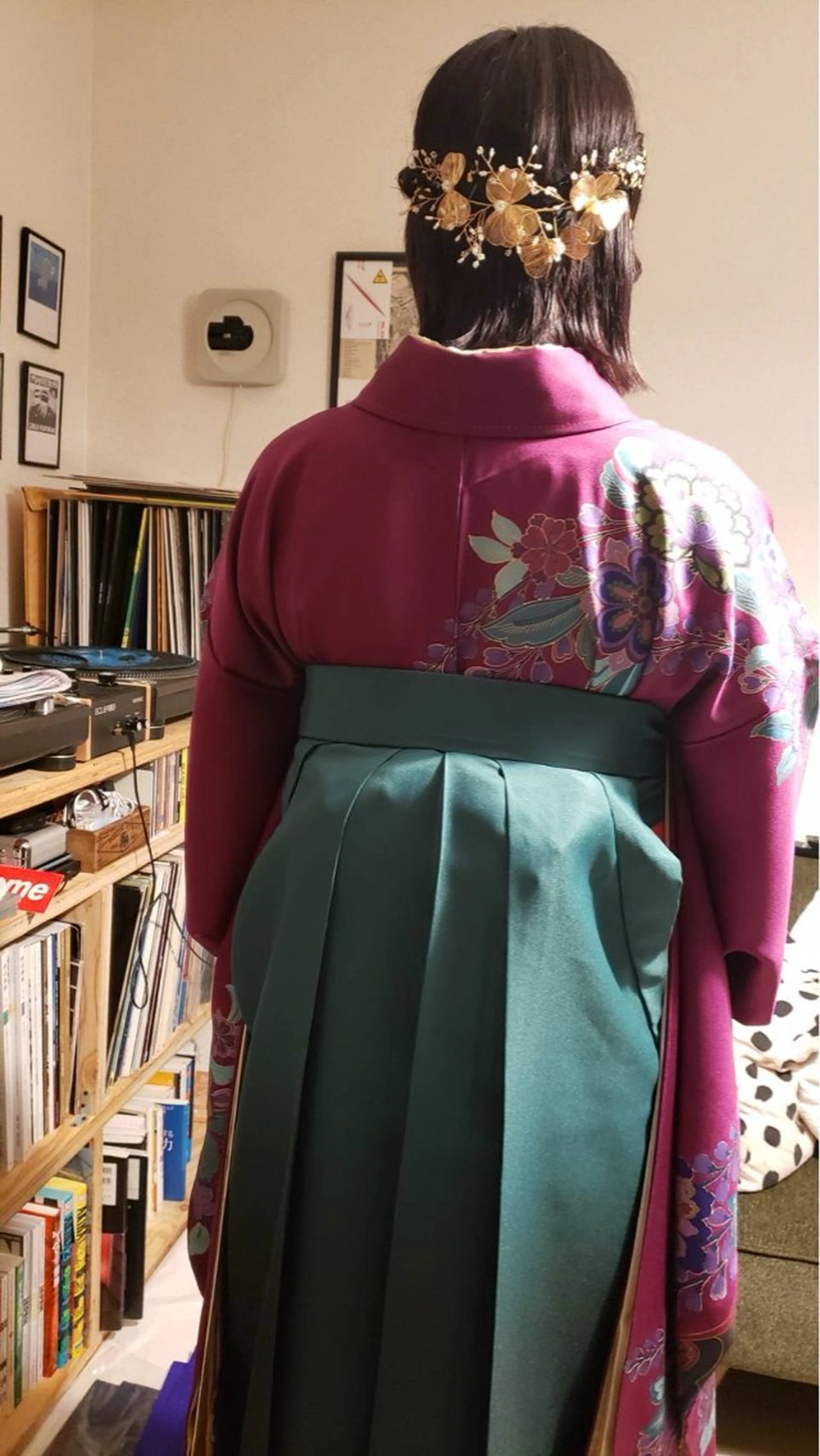 袴着付けの写真