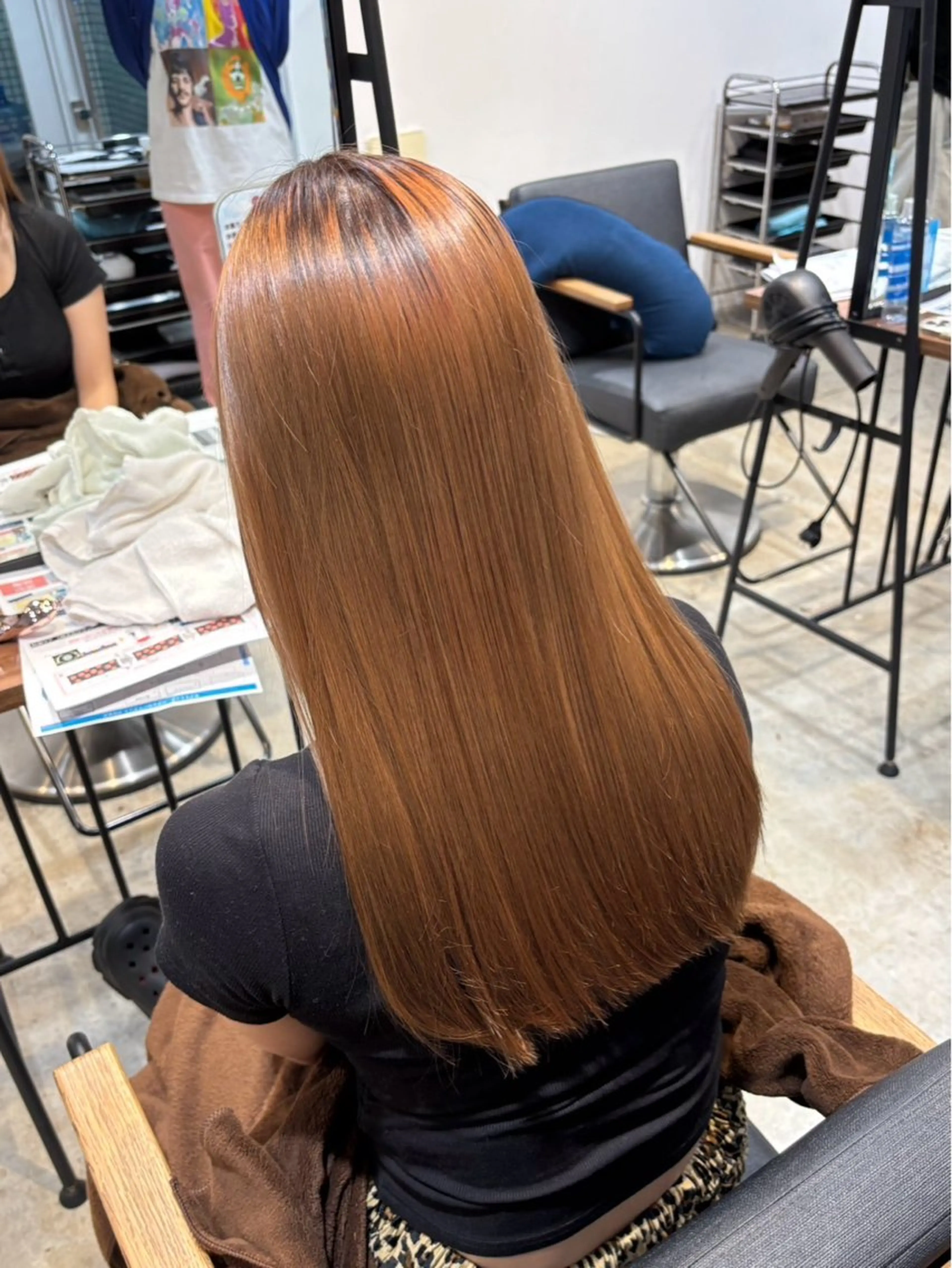 ロング トリートメント 艶カラー🫧/ 髪質改善💎/フミナのヘアスタイル