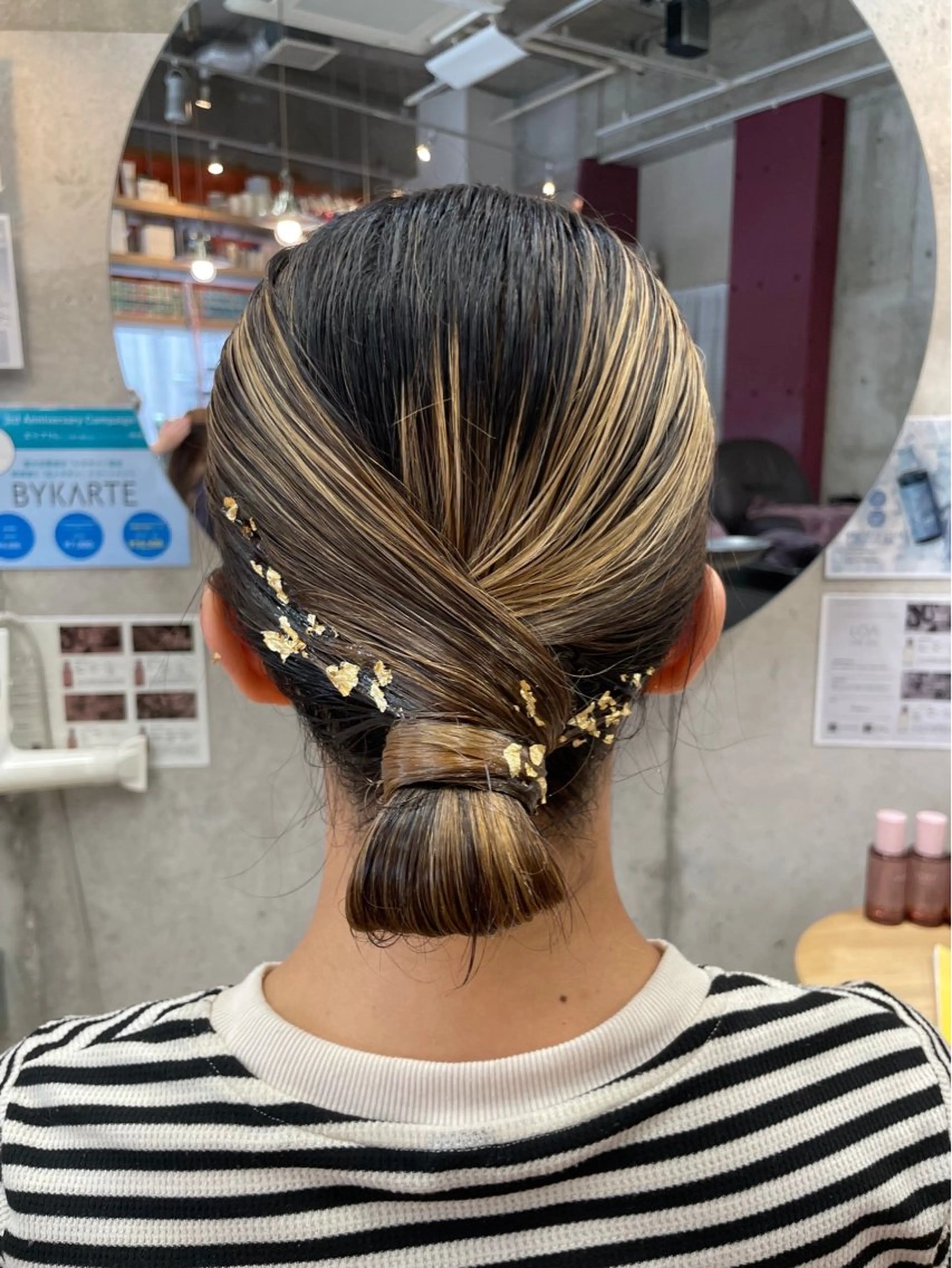 ロング ヘアアレンジ 東 史夏のヘアスタイル