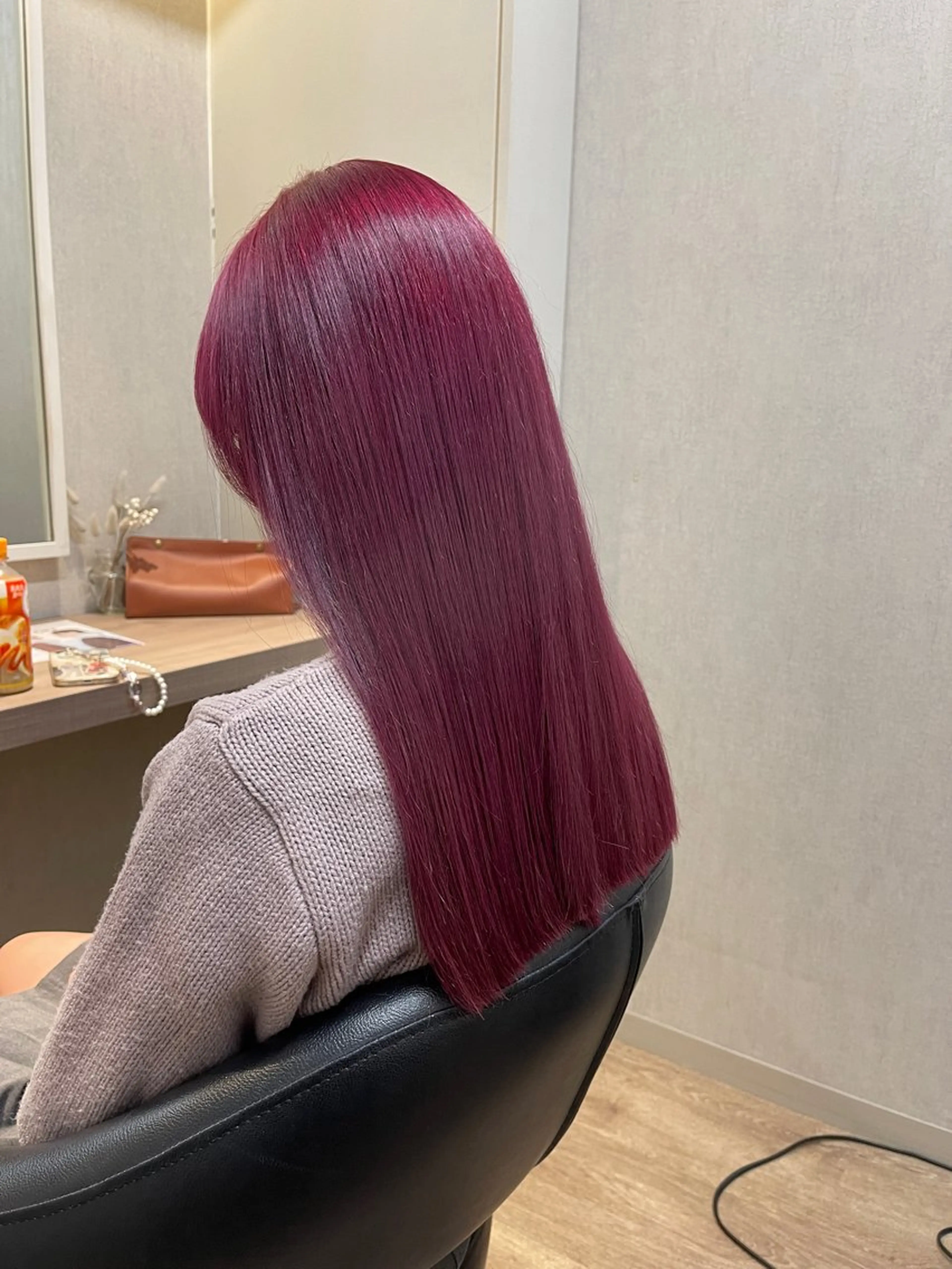 セミロング カラー ANDIAMO SAKAE✩楓のヘアスタイル