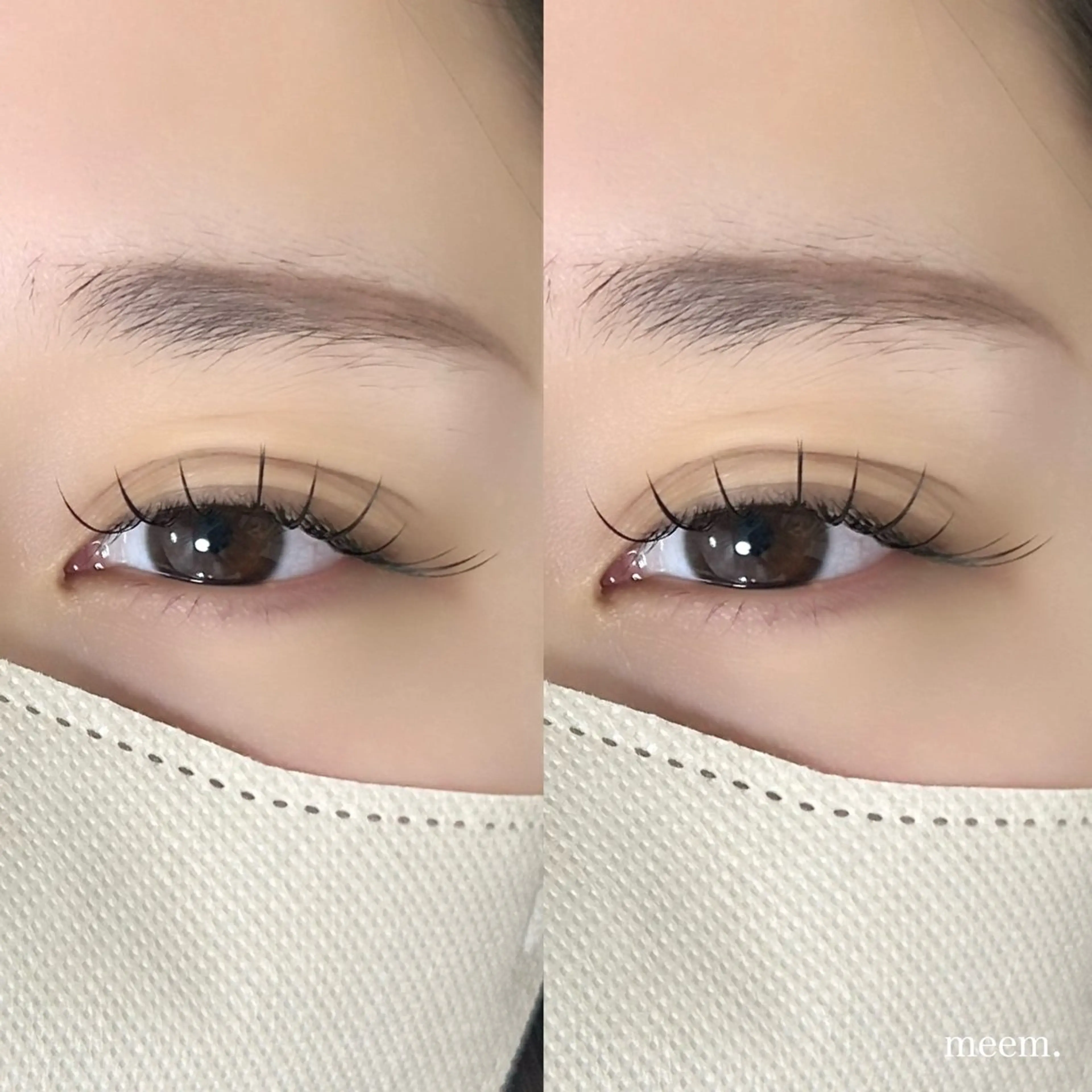 【LEDマツエク】フラットラッシュ80本🩰の写真