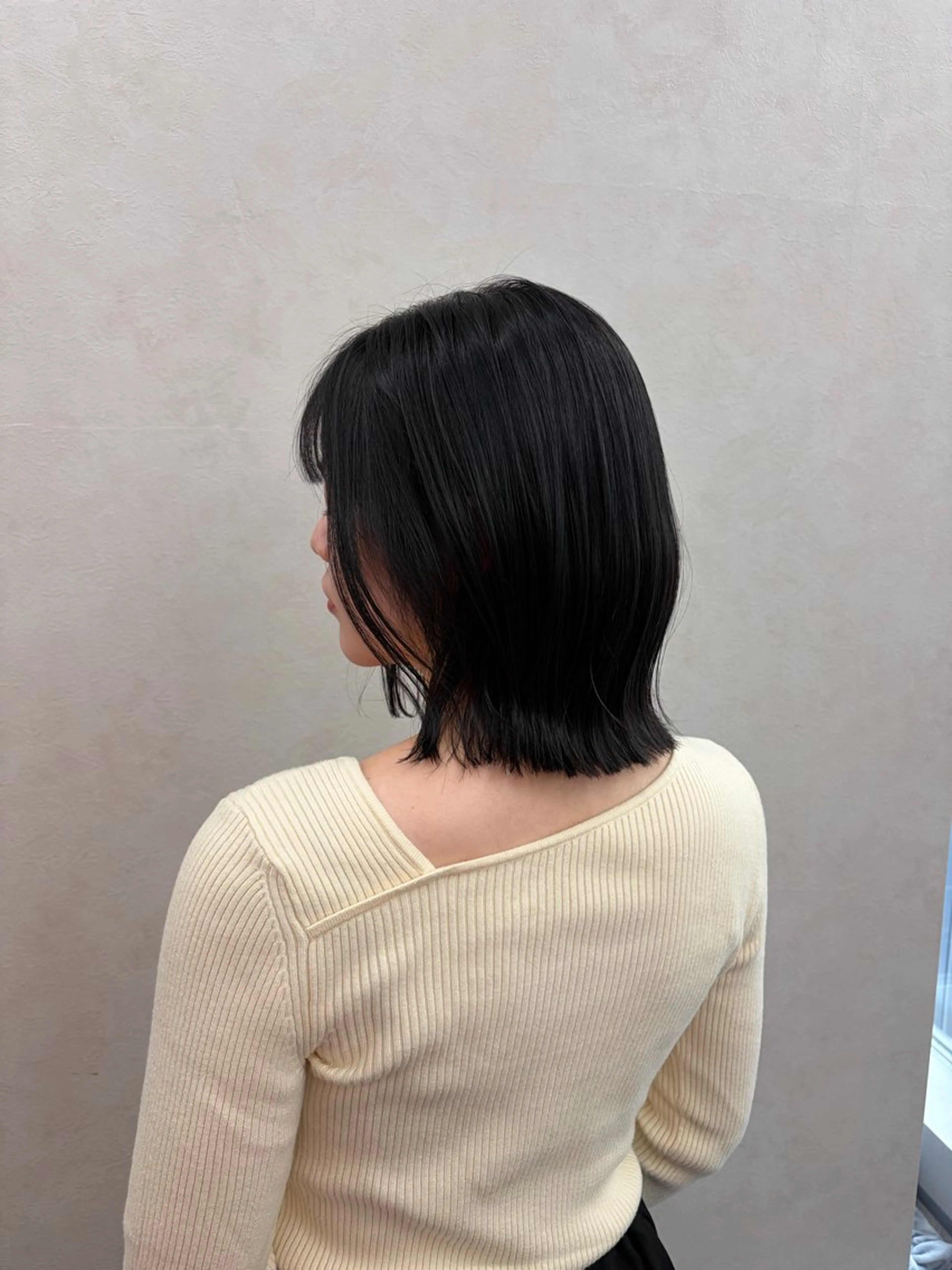 ミディアム カラー 🍐透明感カラー🍐 レイヤーカットのヘアスタイル