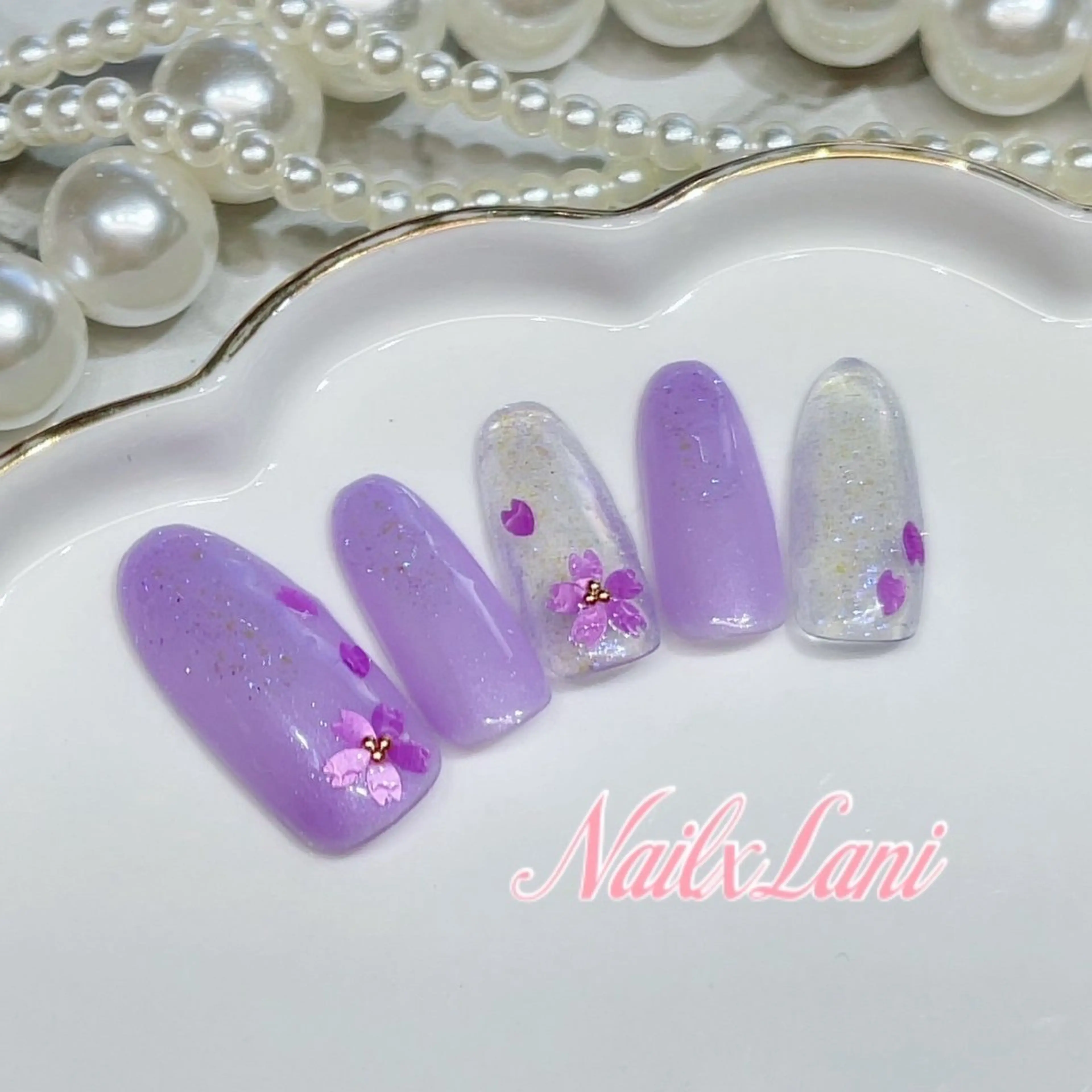 ネイル フットネイル ジェルネイル マグネットネイル パラジェル 練馬駅近ネイルラニ 不細工爪90分で美爪のネイルデザイン