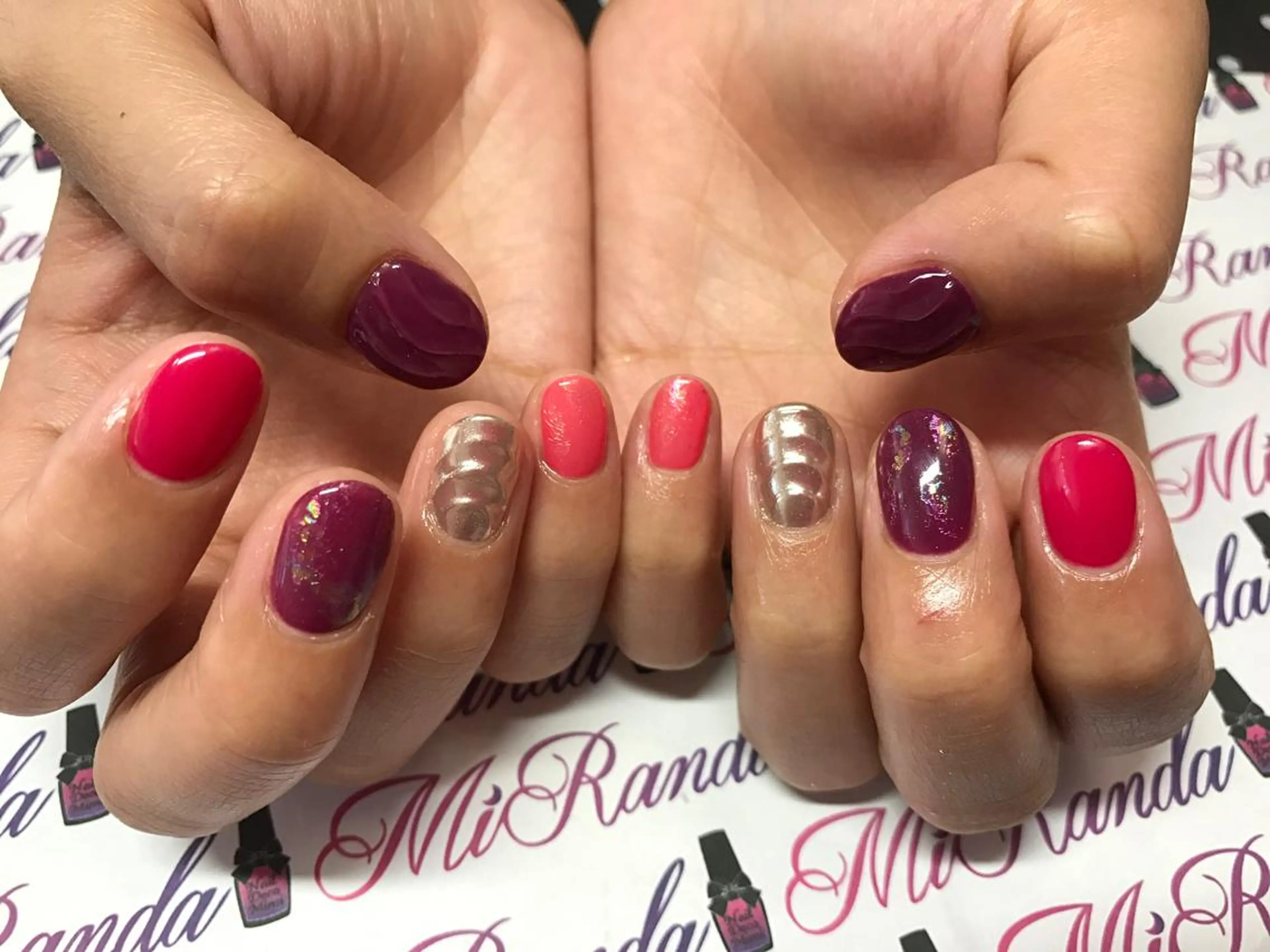 ネイル MiRanda Nail所属・MiRanda 保坂 舞のネイルデザイン