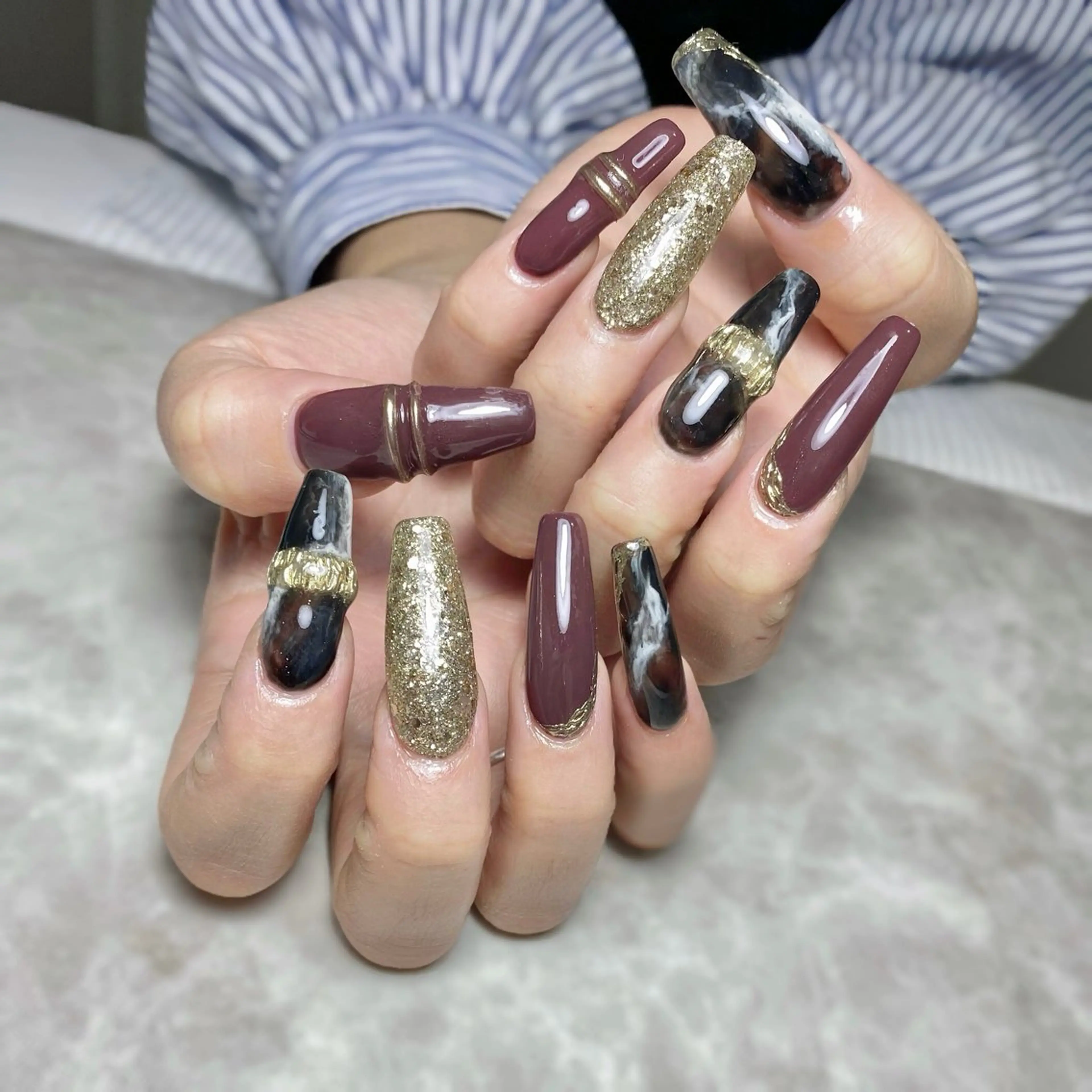 ネイル ロングネイル non ♡のネイルデザイン