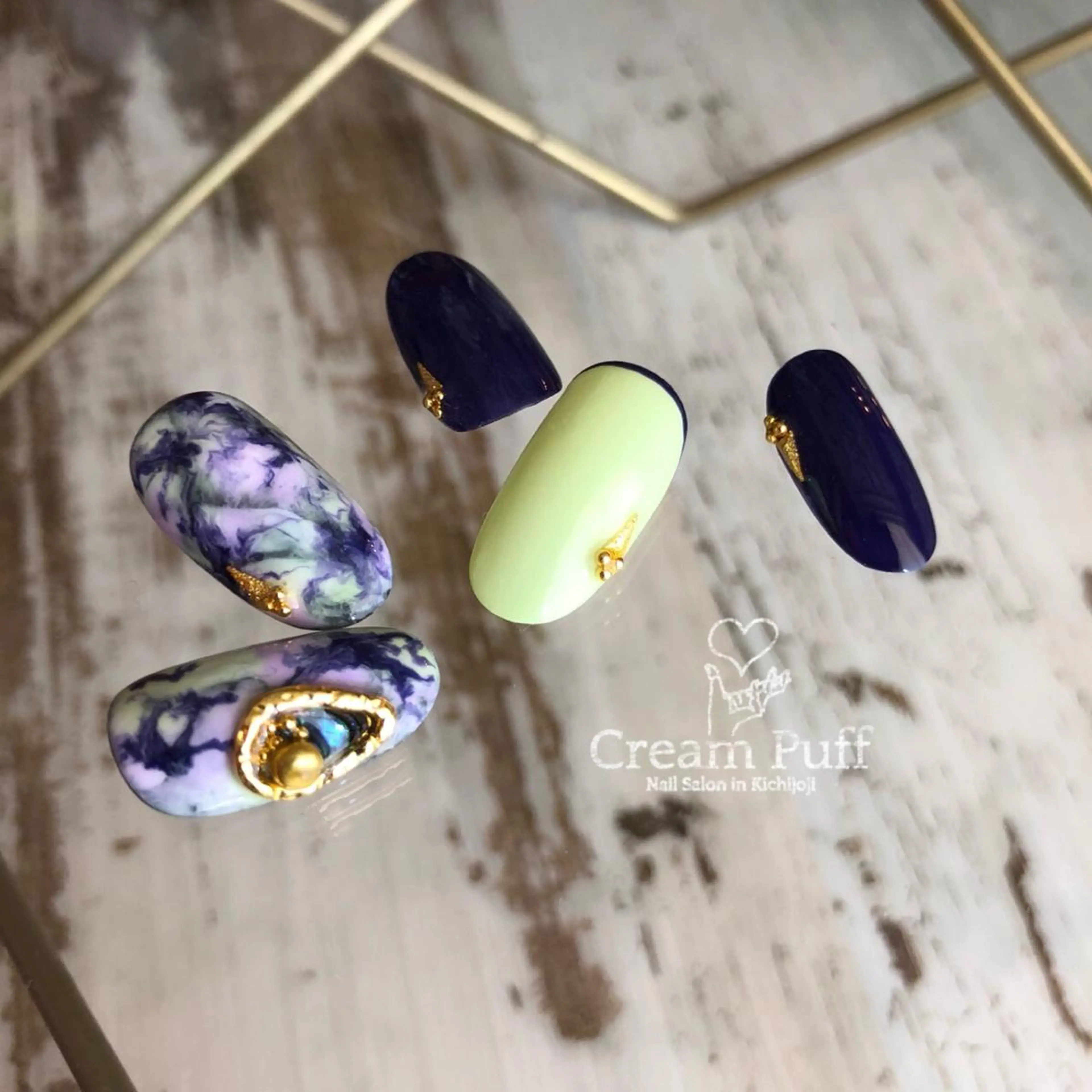 ネイル ニュアンスネイル HAMANO MIKAのネイルデザイン