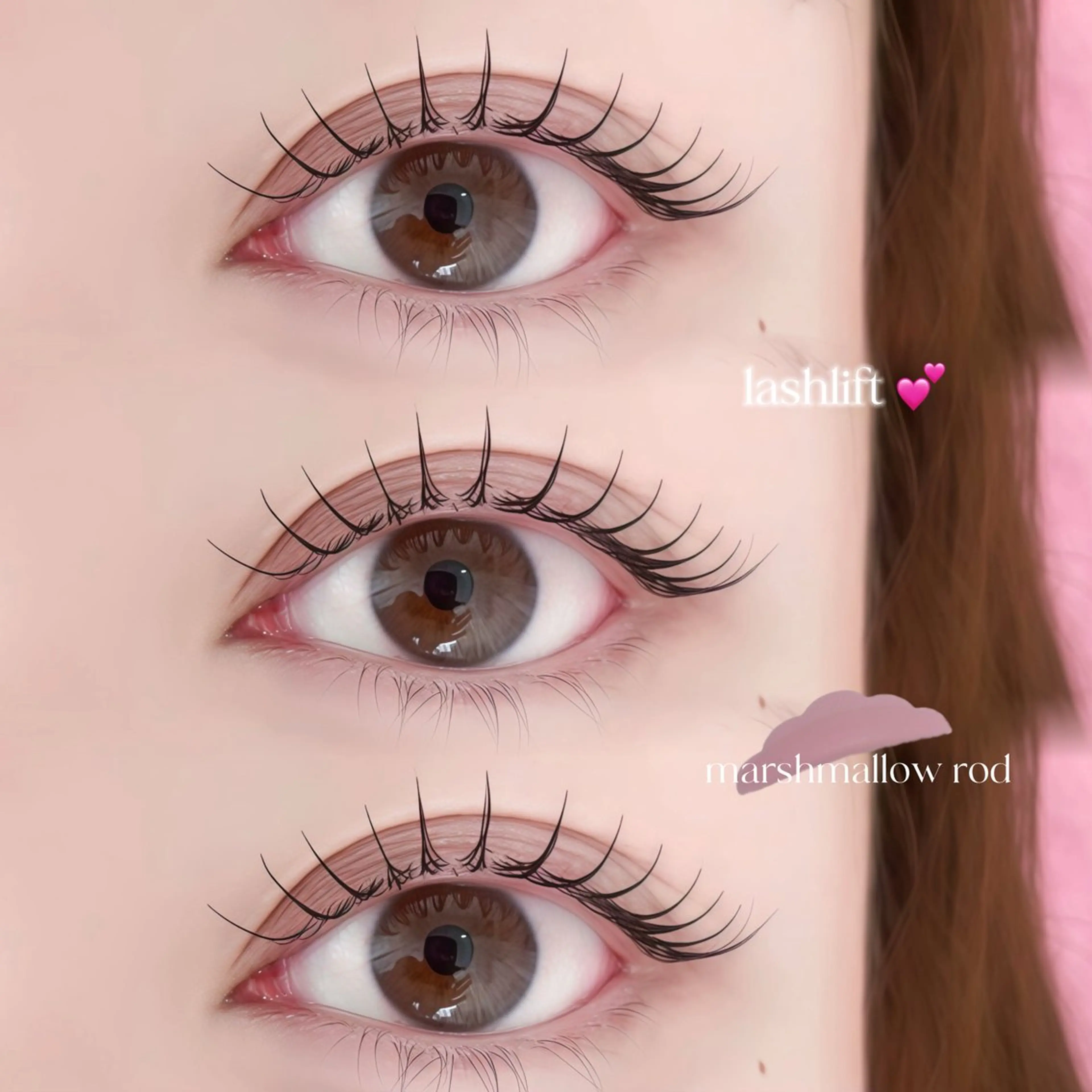 マツエク・マツパ eyelash 🐰 パーマ眉のマツエク・マツパデザイン