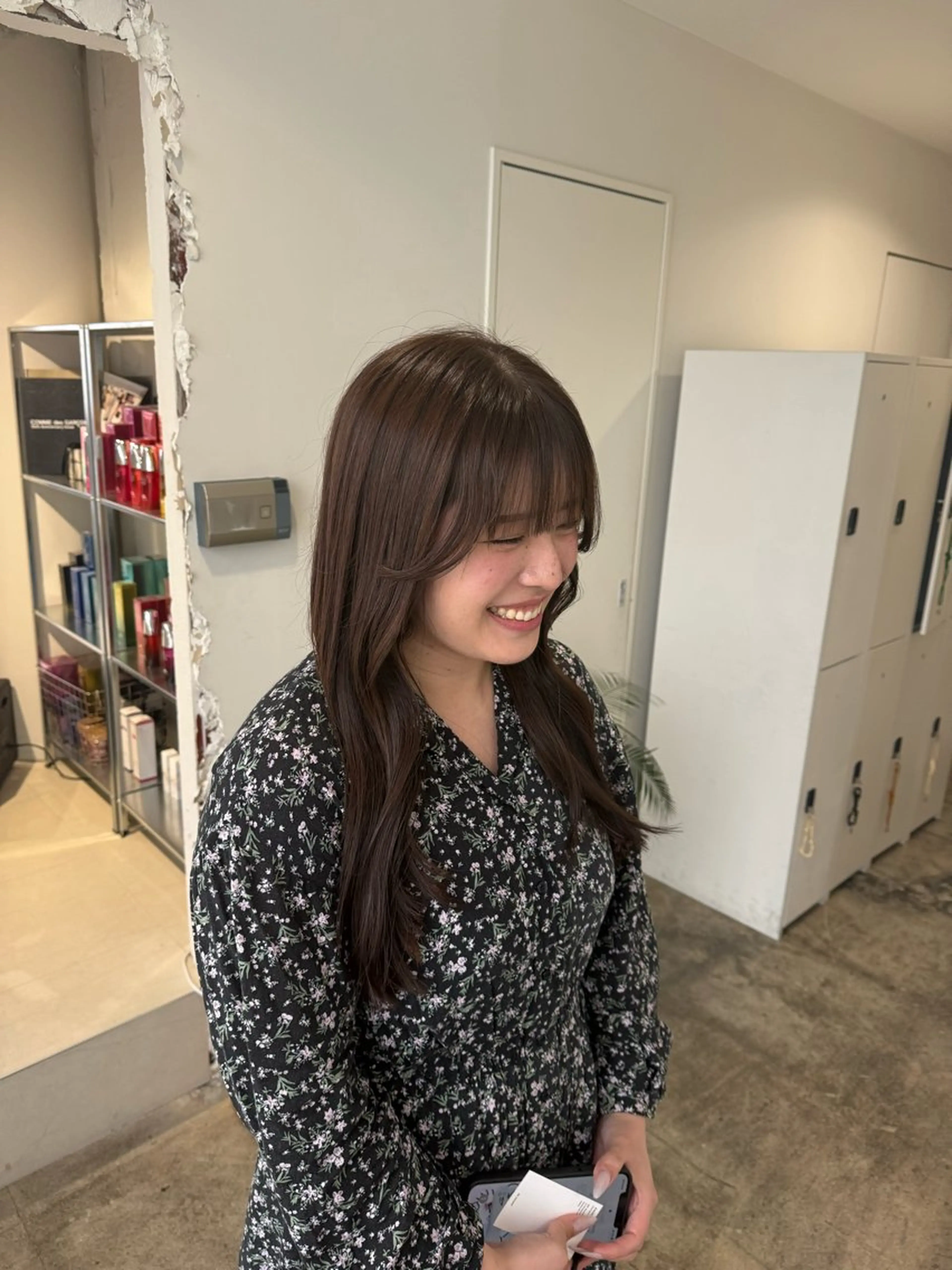 セミロング カラー ブラウンカラー 🌻Kaho/透明感 カラー/髪質改善🌻のヘアスタイル