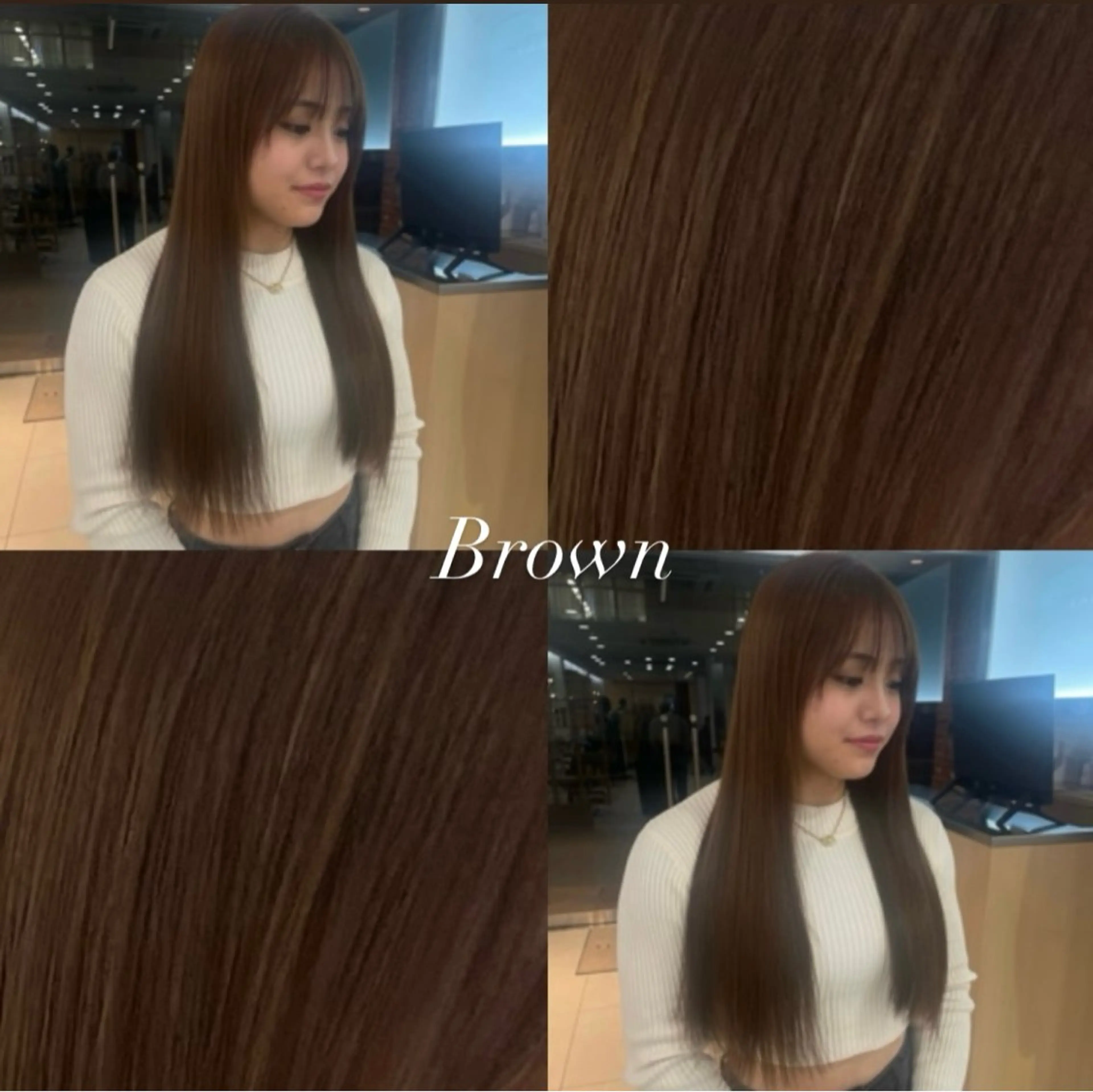 ロング ❤︎韓国レイヤー❤︎ アカリのヘアスタイル