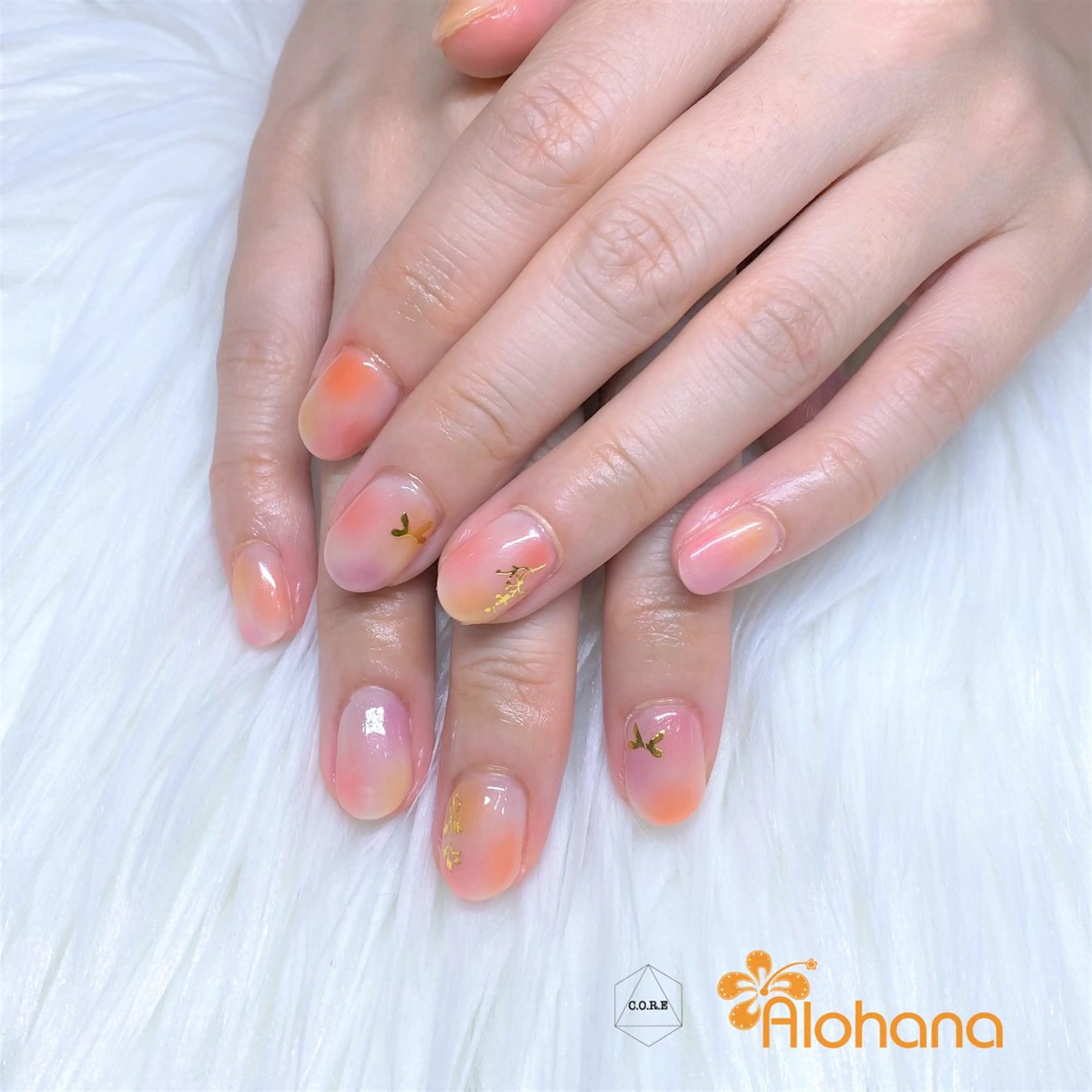 ネイル ハンドネイル Alohana Minaのネイルデザイン