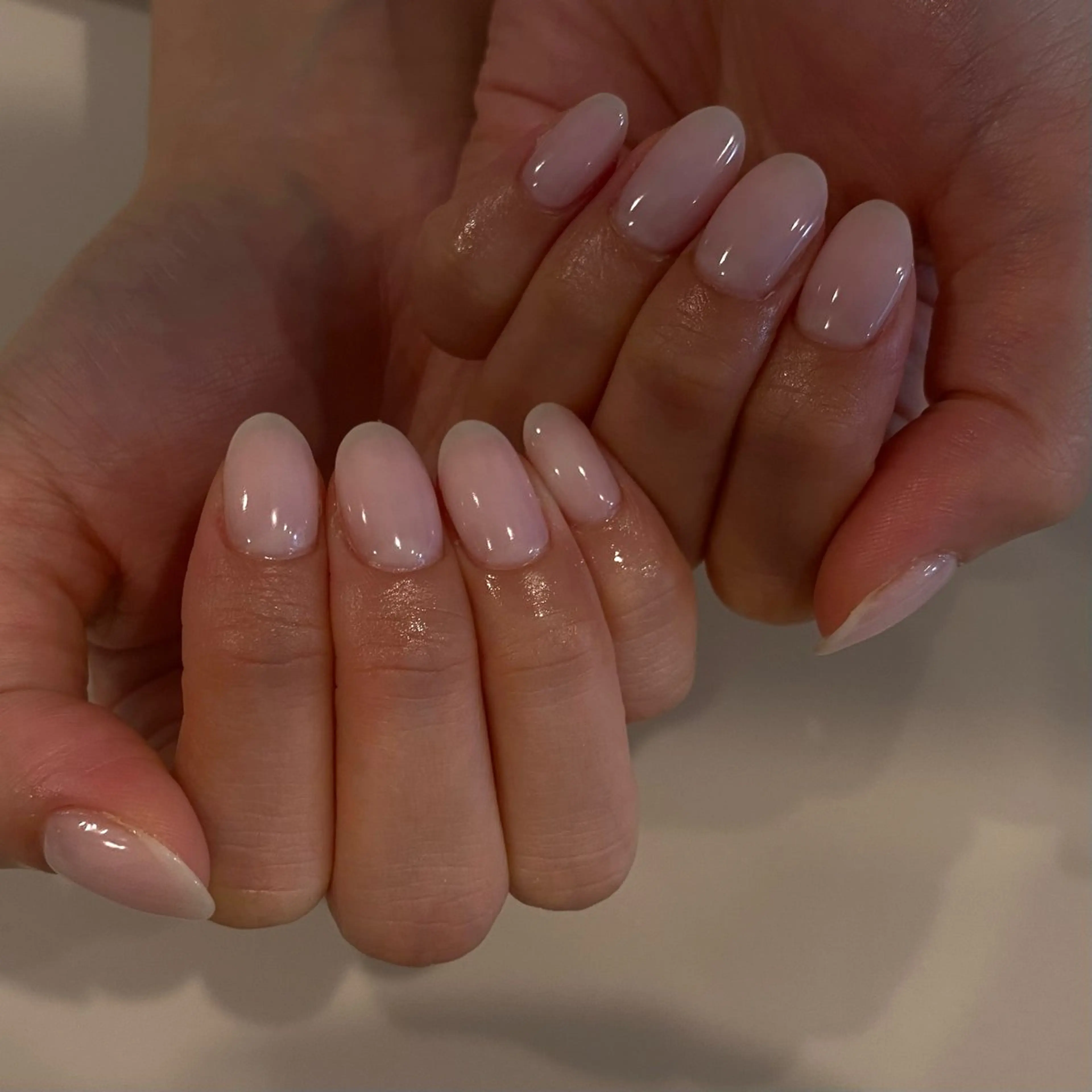 ネイル ワンカラーネイル ハンドネイル odette Mikiのネイルデザイン