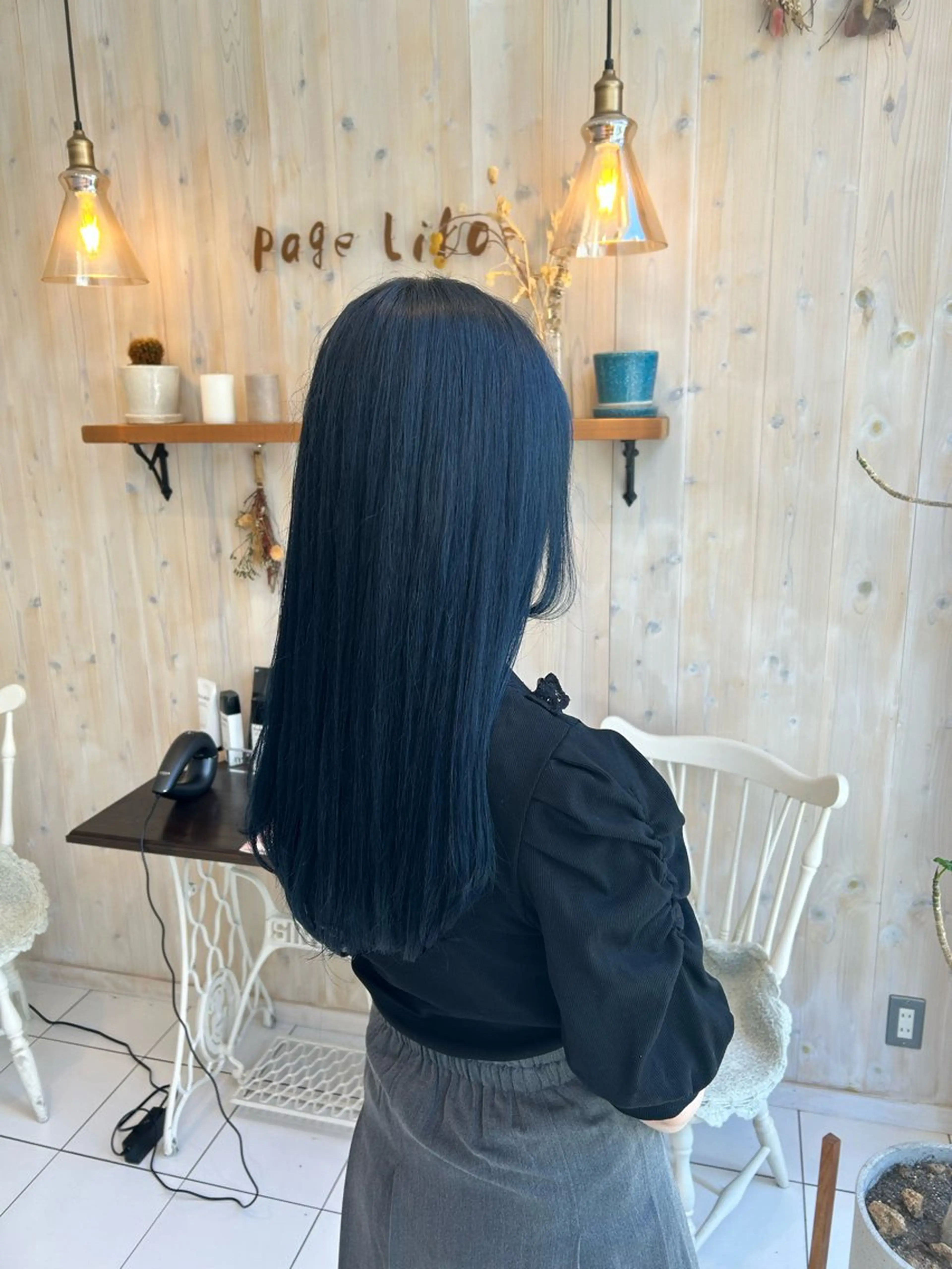 セミロング カラー カット ヘアカラー アニメオタク美容師/ miharuのヘアスタイル