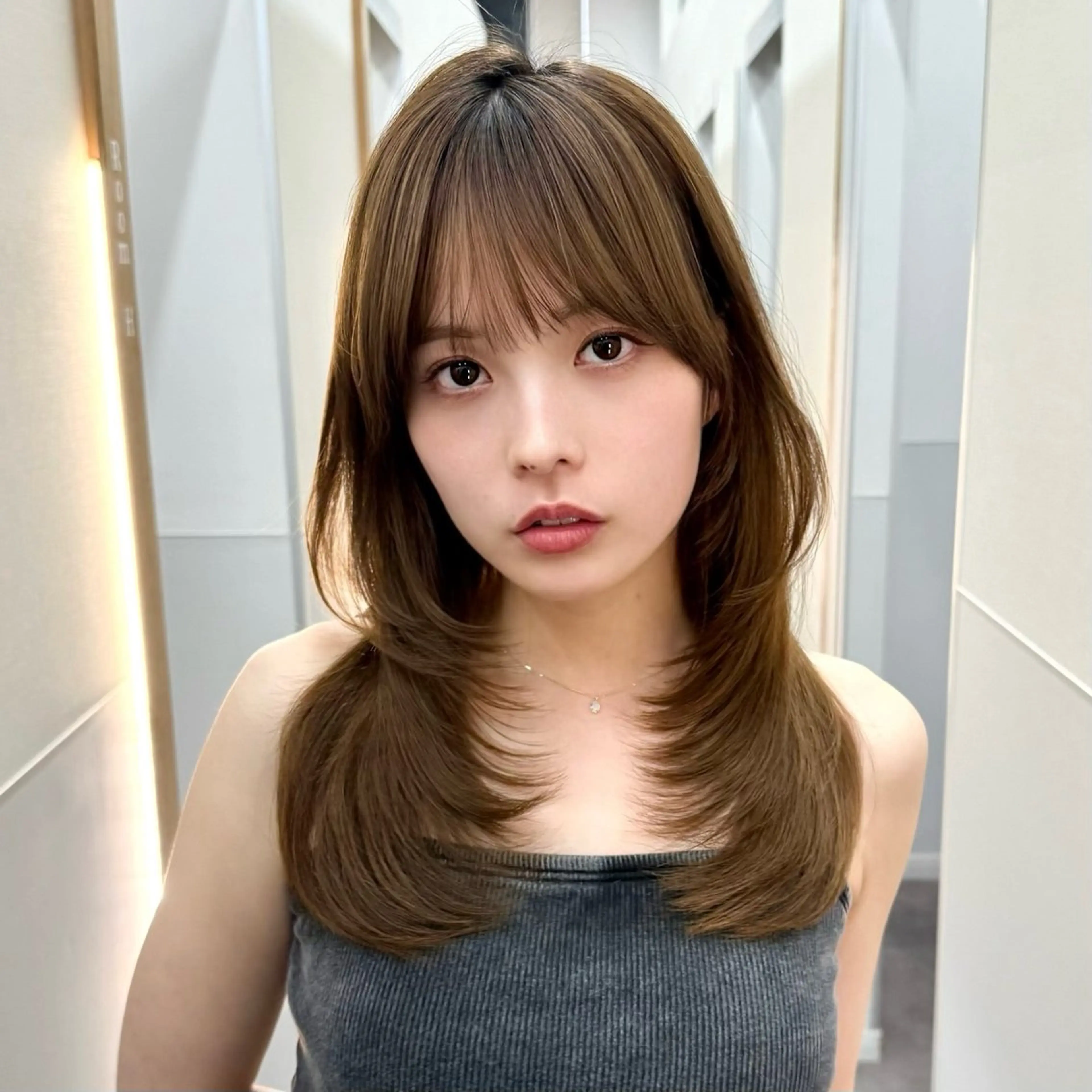 ミディアム レイヤーカット カット SALOWIN銀座六丁目店所属・️🫧レイヤーカット 銀座/れいか️️🫧のヘアスタイル