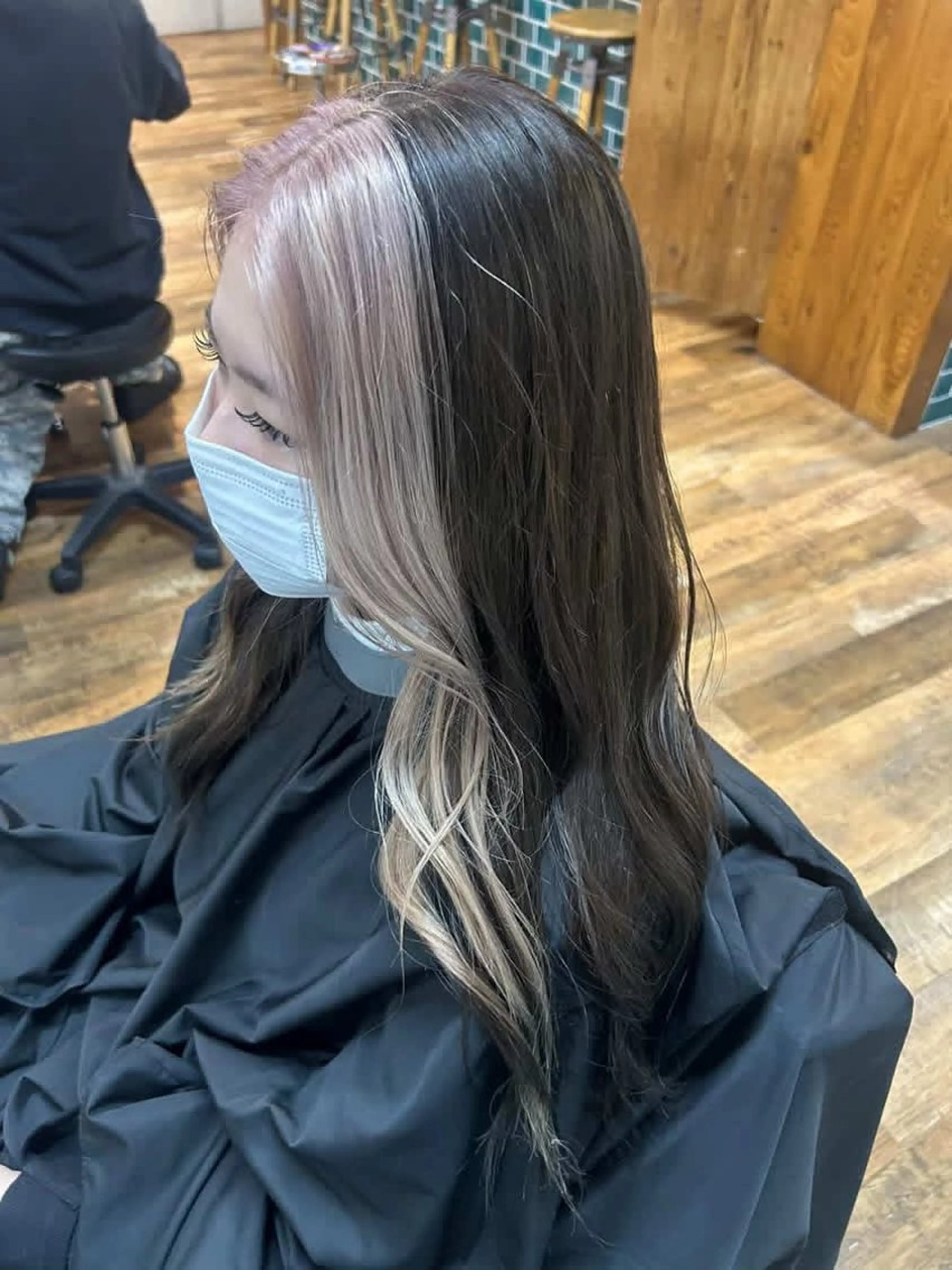 ロング カラー ヘアカラー トリートメント 💖カラー/ブリーチ 💖あつやのヘアスタイル