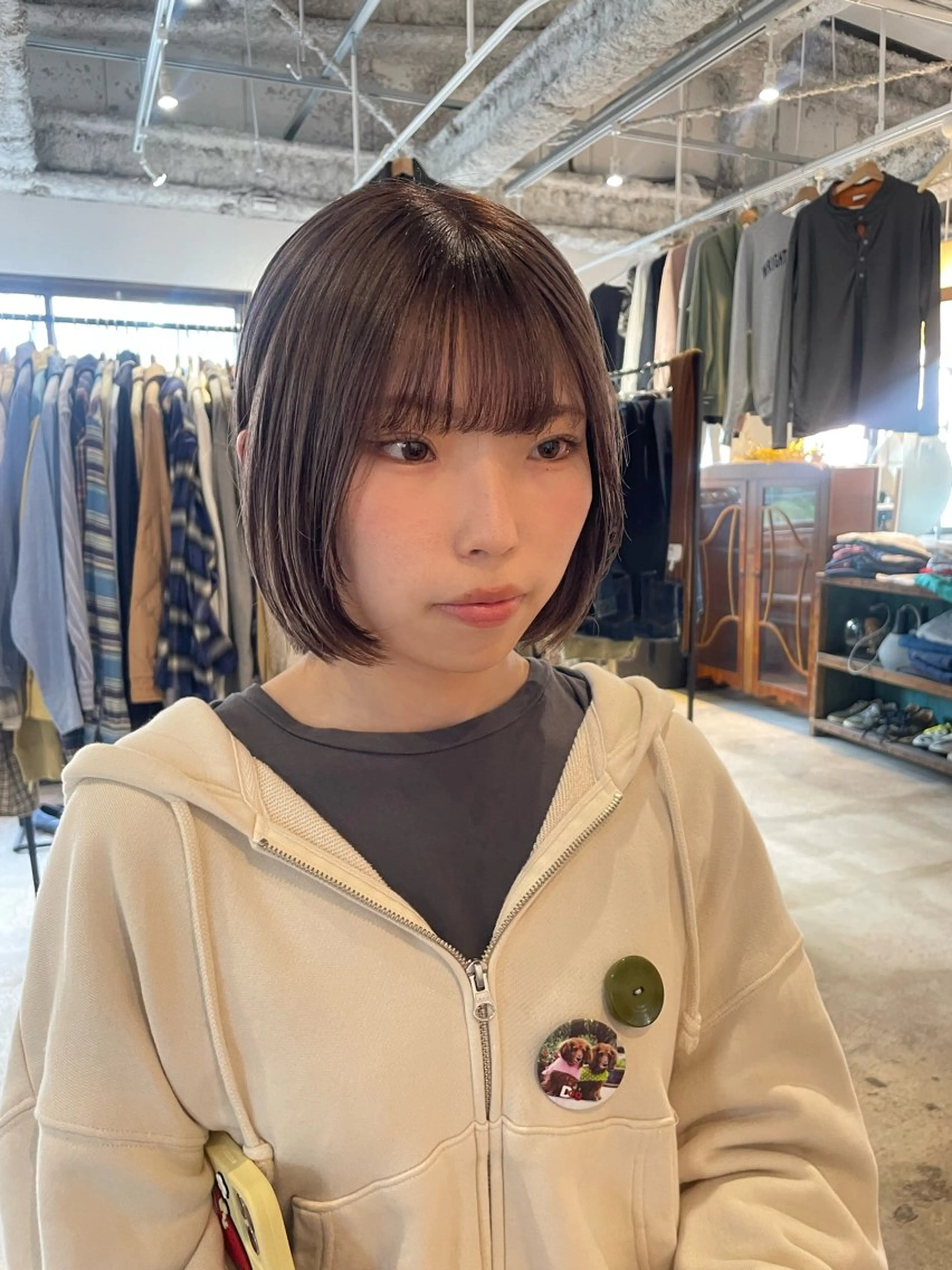 ショート ヘアカラー ゆるふわガーリーst yle🩰yuukaのヘアスタイル