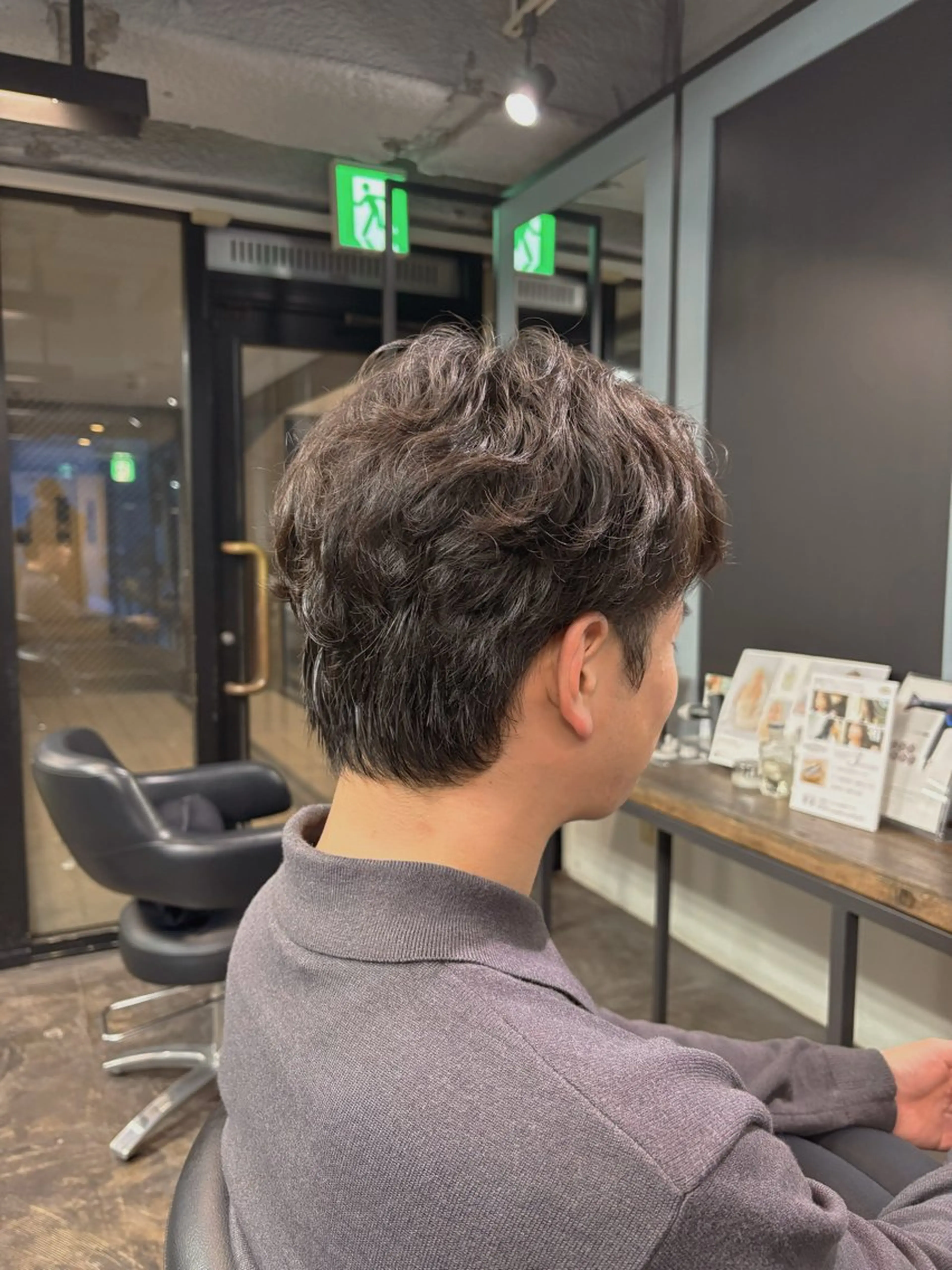 パーマ メンズ 暖色カラー/髪質改善 🐮ユイカのヘアスタイル