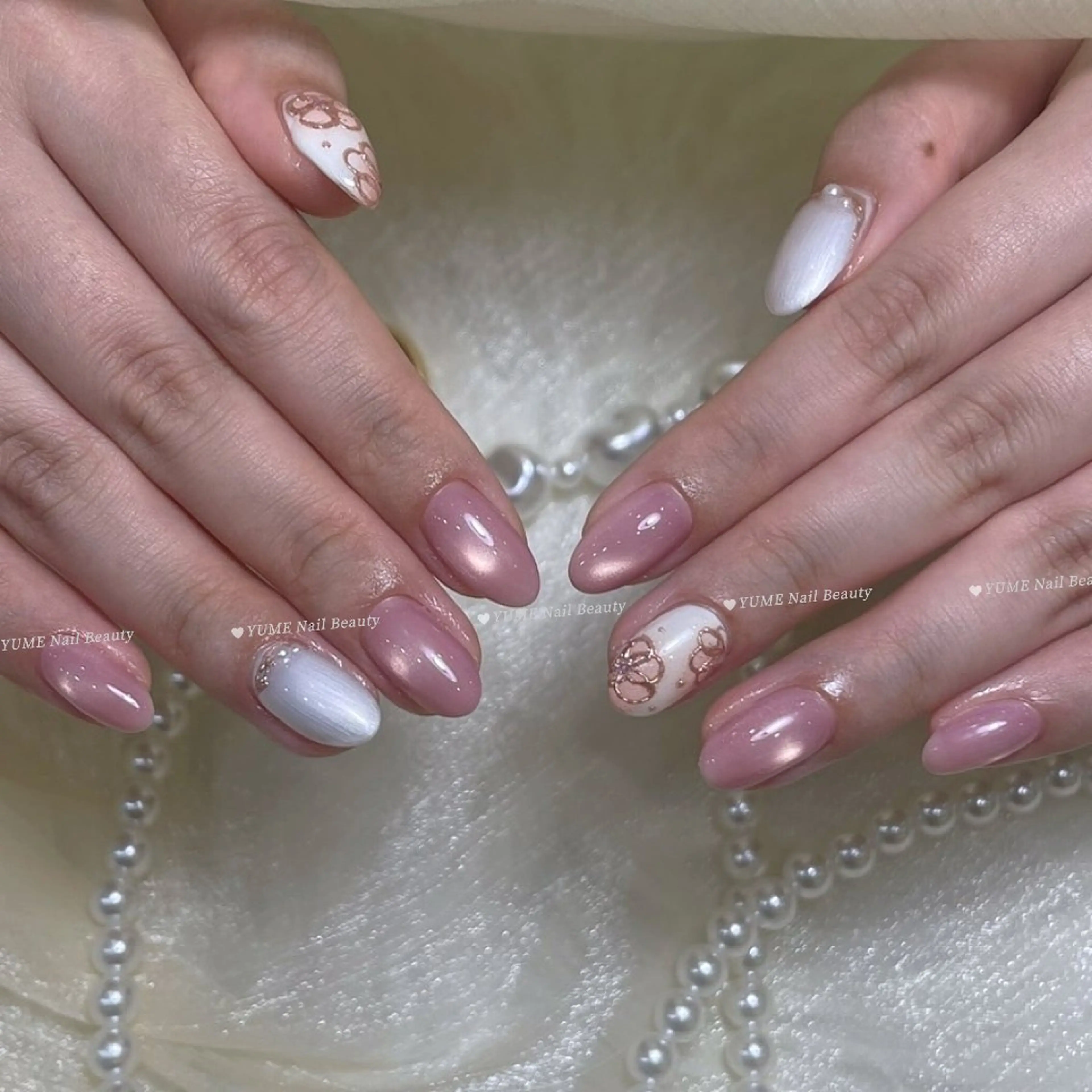 ミディアム YUME Nail Beautyのネイルデザイン