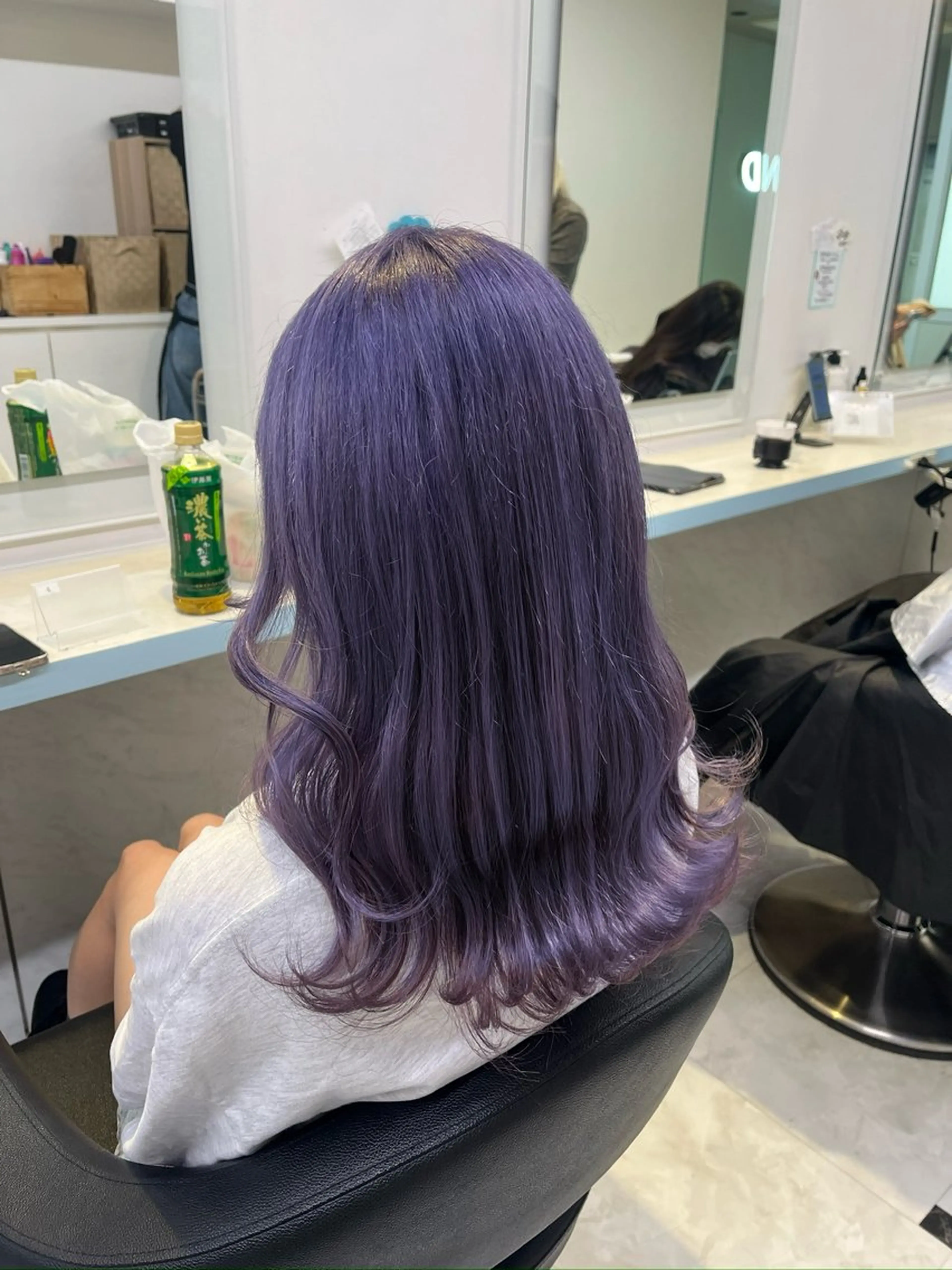 ミディアム カラー ヘアカラー トリートメント ブリーチカラー 🩵MIZUKIのヘアスタイル