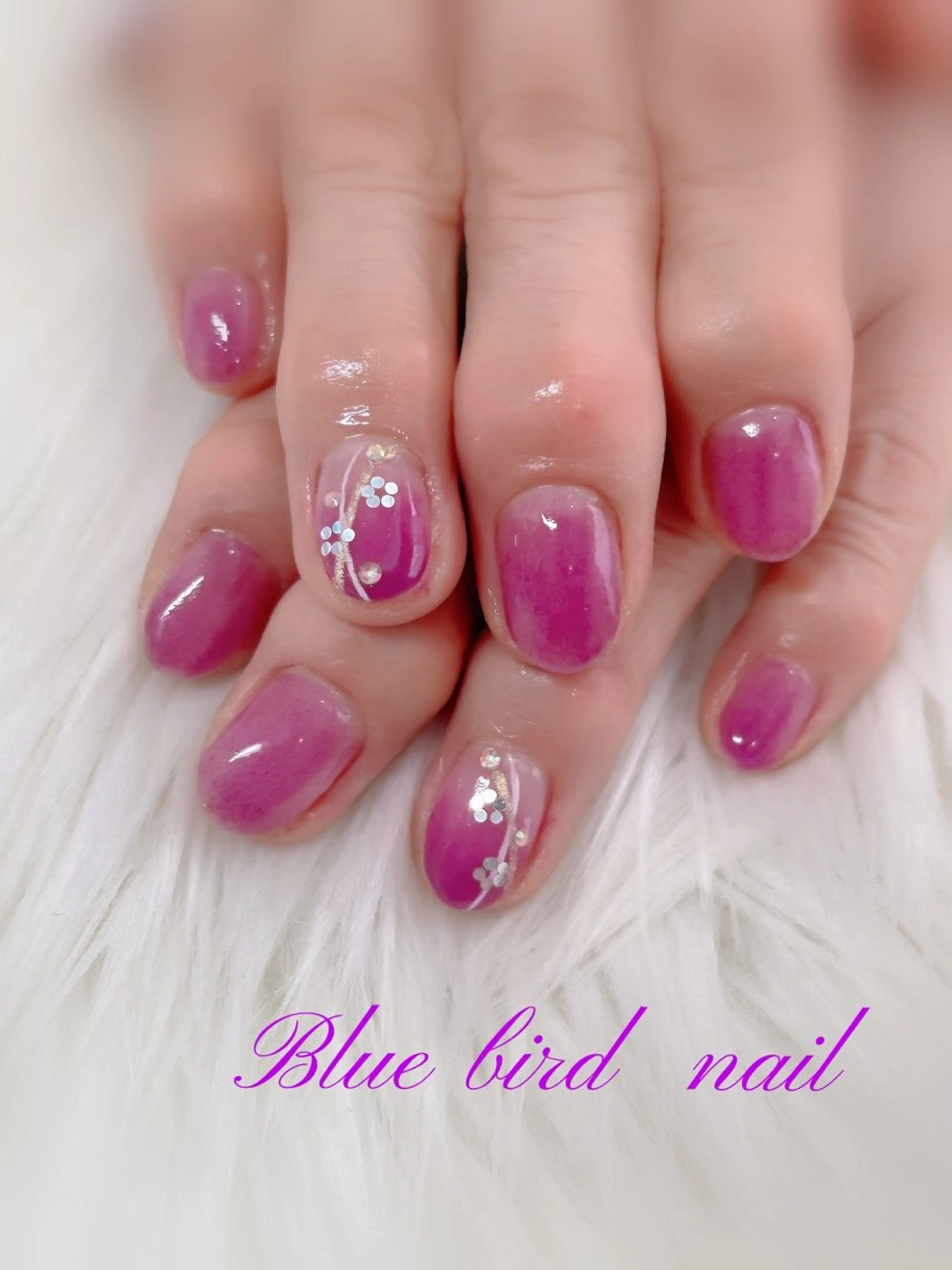 ネイル ハンドネイル Blue  bird  nail所属・Blue bird  nailのネイルデザイン