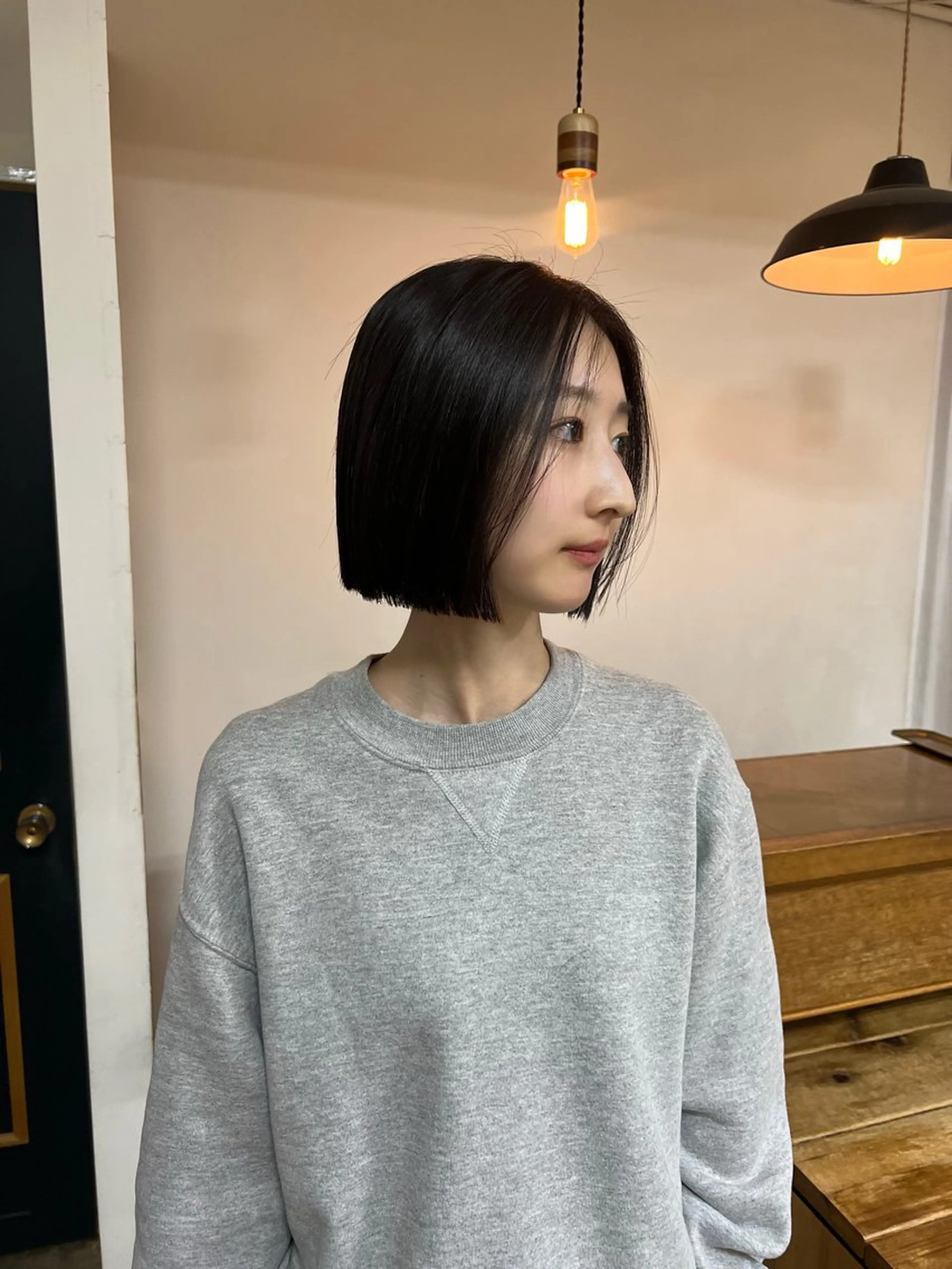 ショート まろやか透明感カラー ♡MANAのヘアスタイル