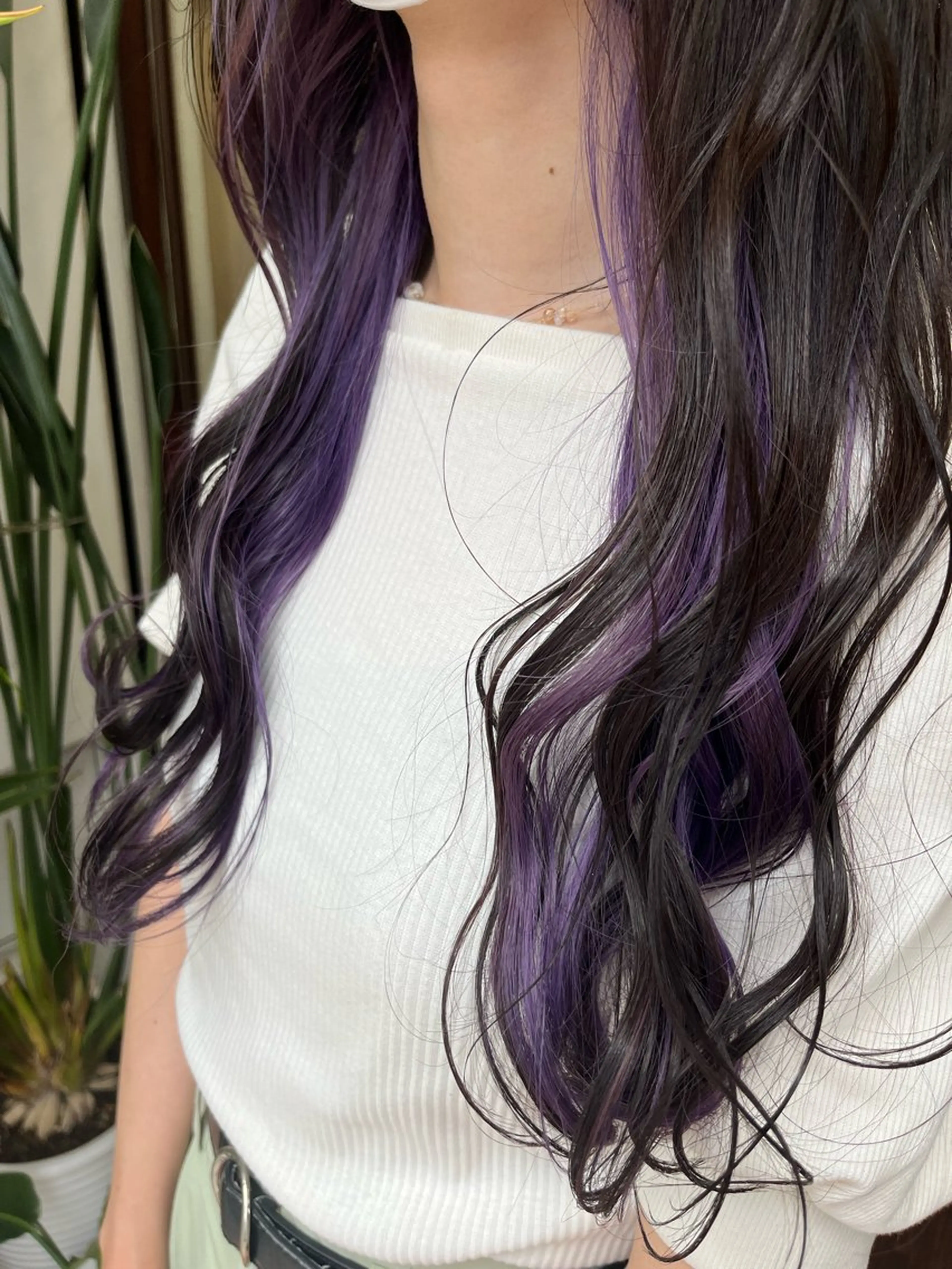 ロング カラー インナーカラー ヘアカラー トリートメント 🫧ハイトーン/ ブリーチ🫧白石航汰のヘアスタイル