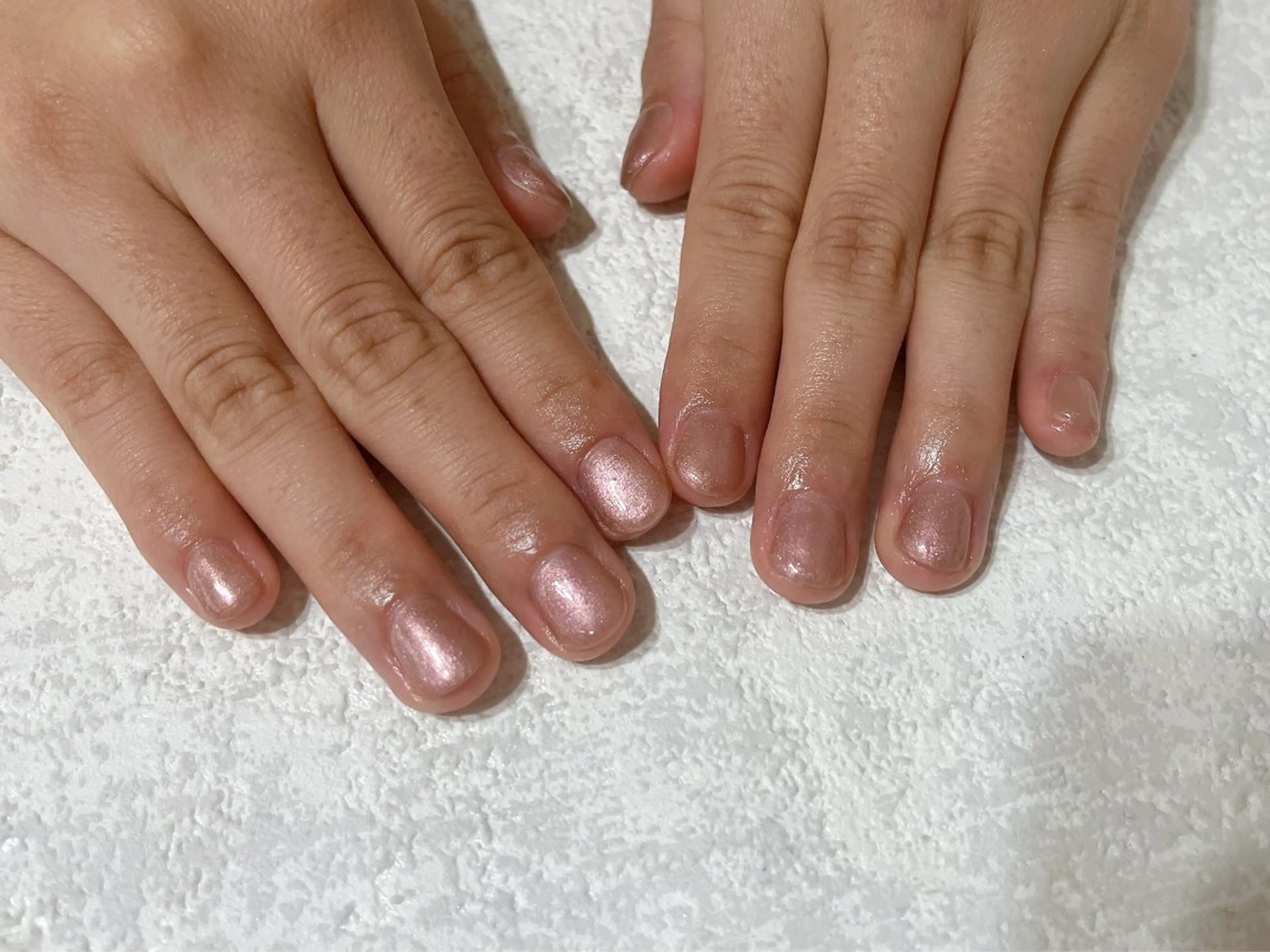 ネイル オーロラネイル フットネイル フレンチネイル ジェルネイル 韓国ネイル kikinail 溝の口のネイルデザイン