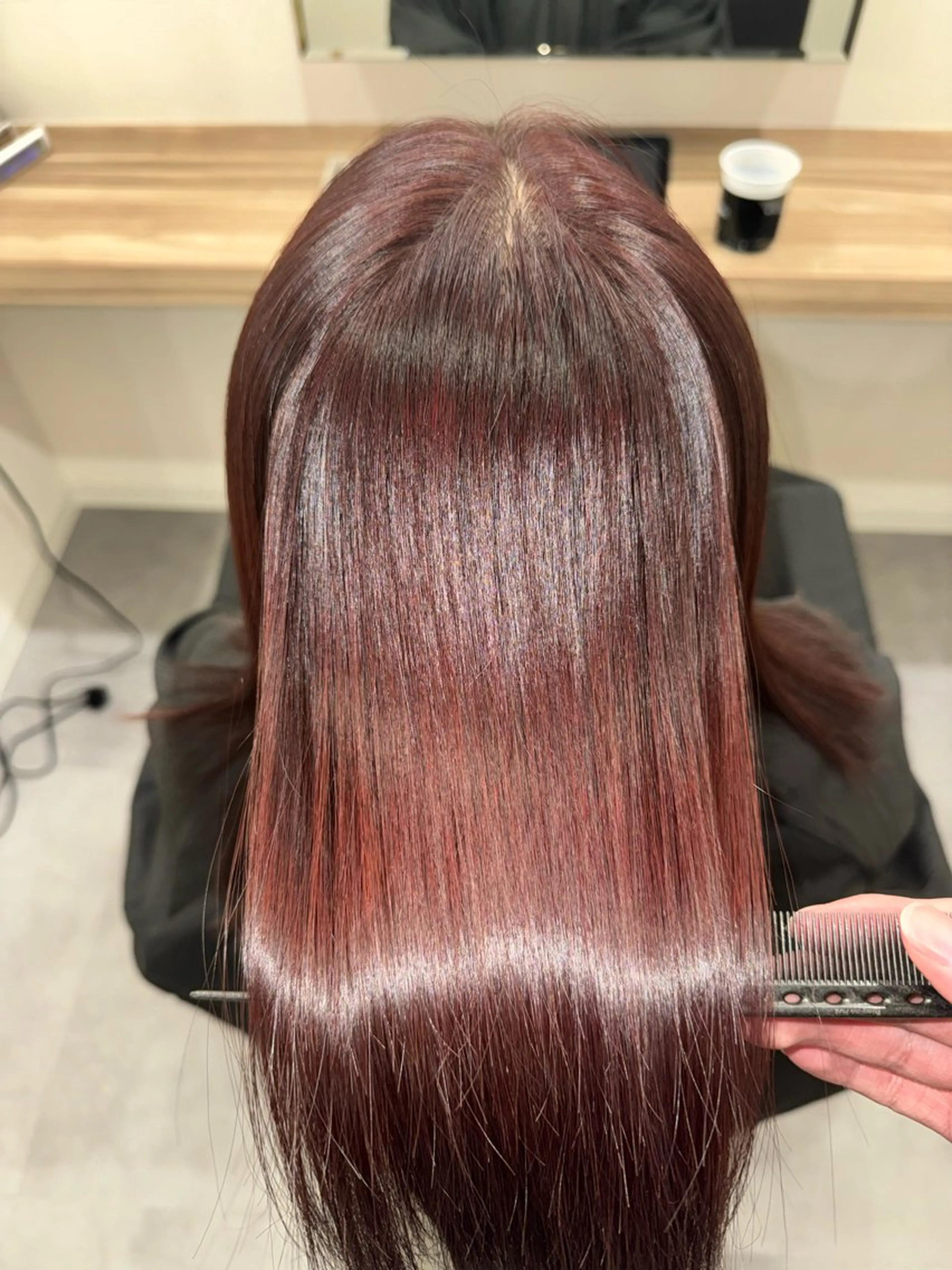 ロング カット ヘアカラー トリートメント attraitANNEX所属・🌿attrait ANNEX個室サロンのヘアスタイル