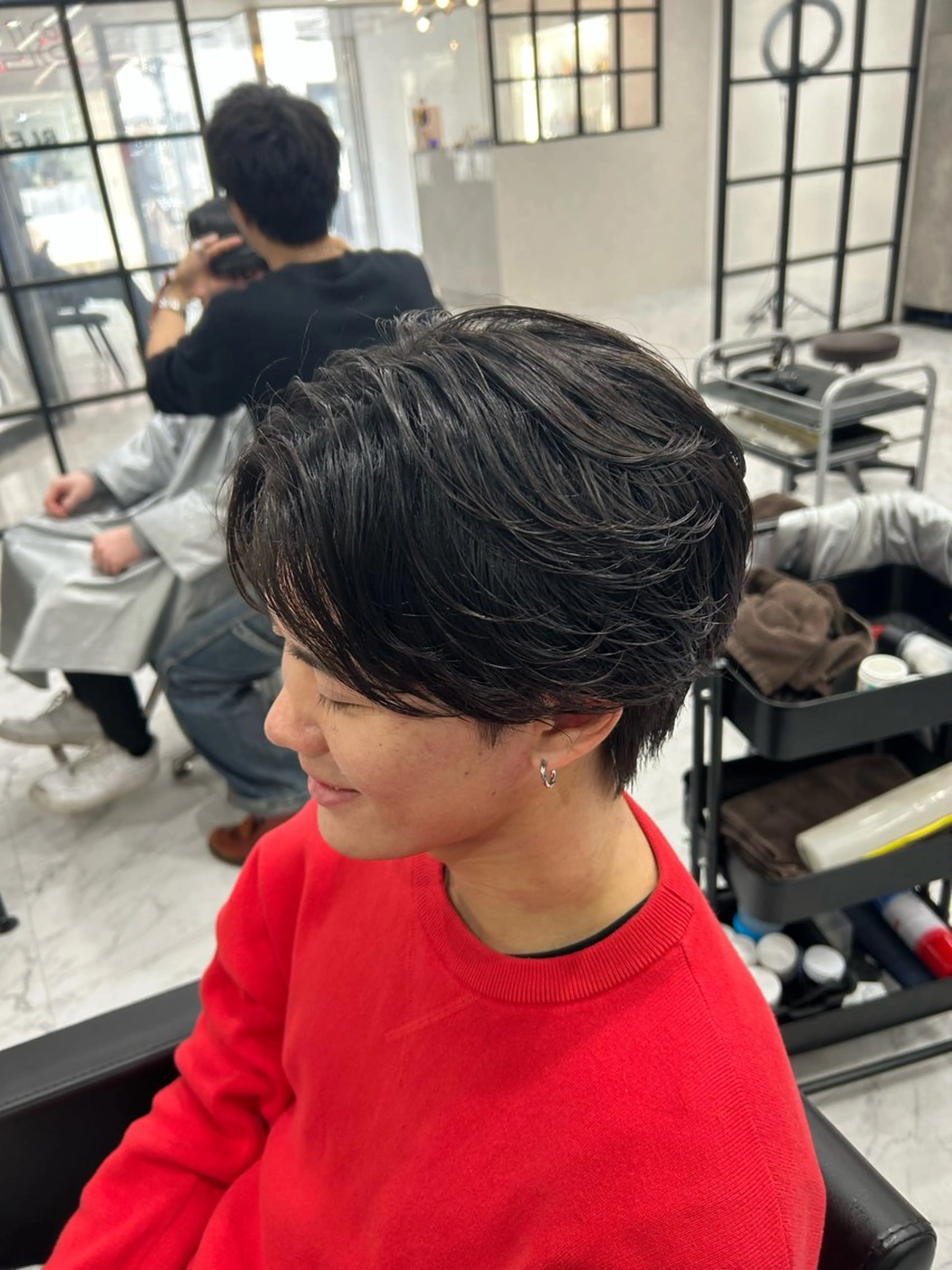 パーマ メンズ メンズパーマ ニュアンスパーマ 沖田 光世のヘアスタイル
