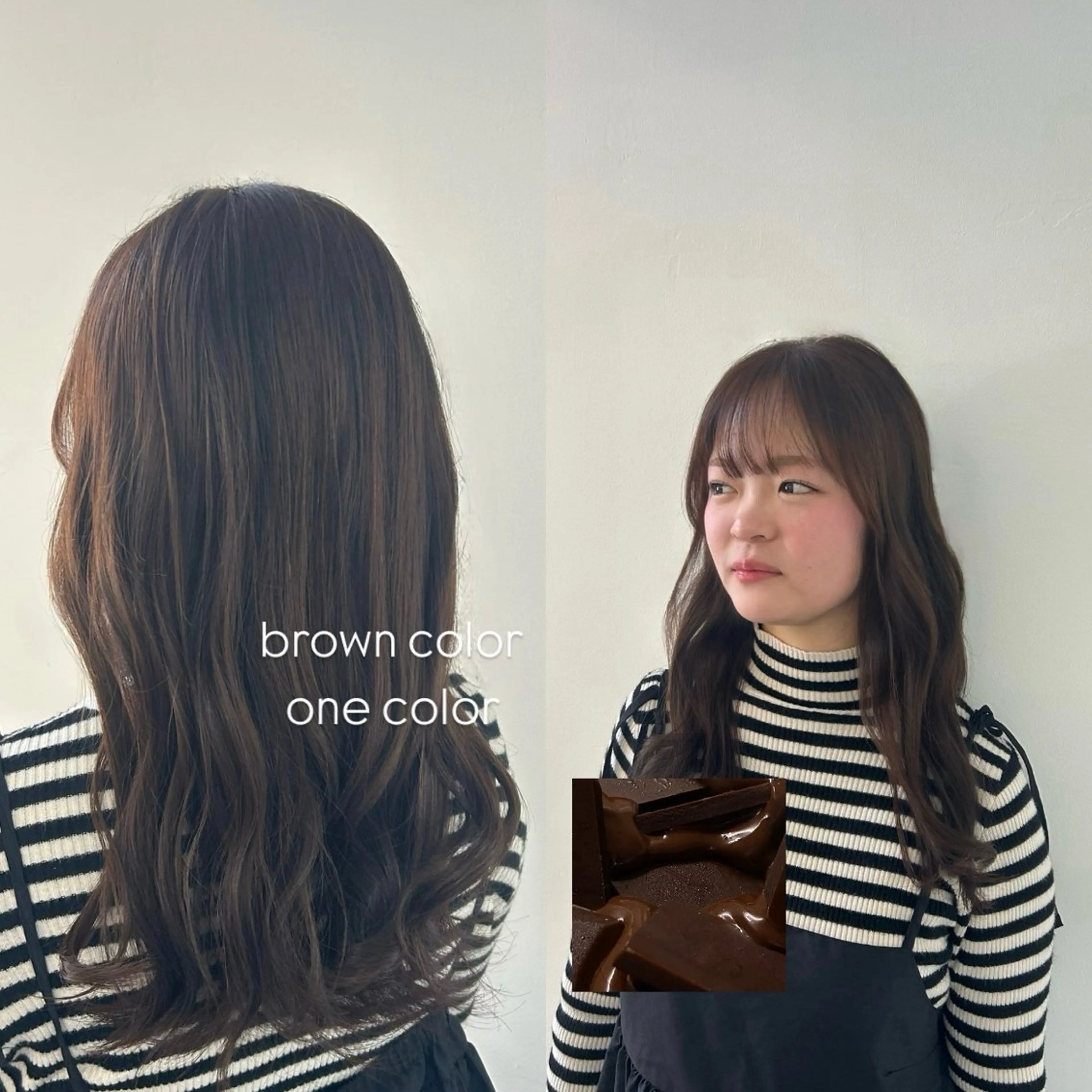 ロング カラー ヘアカラー 松井 詩織のヘアスタイル