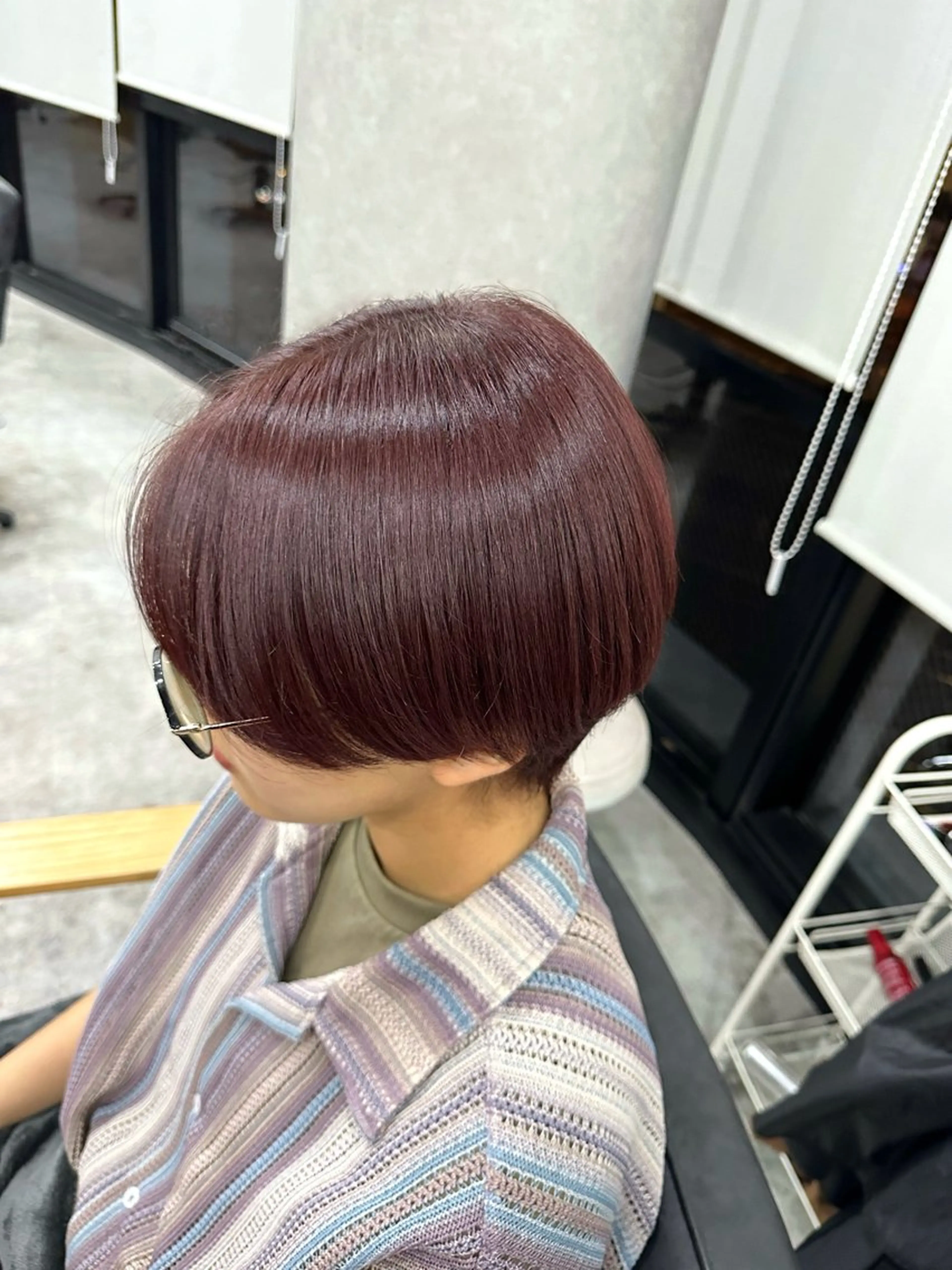 ショート ハイトーン🌈髪質 改善🫧RYOのヘアスタイル