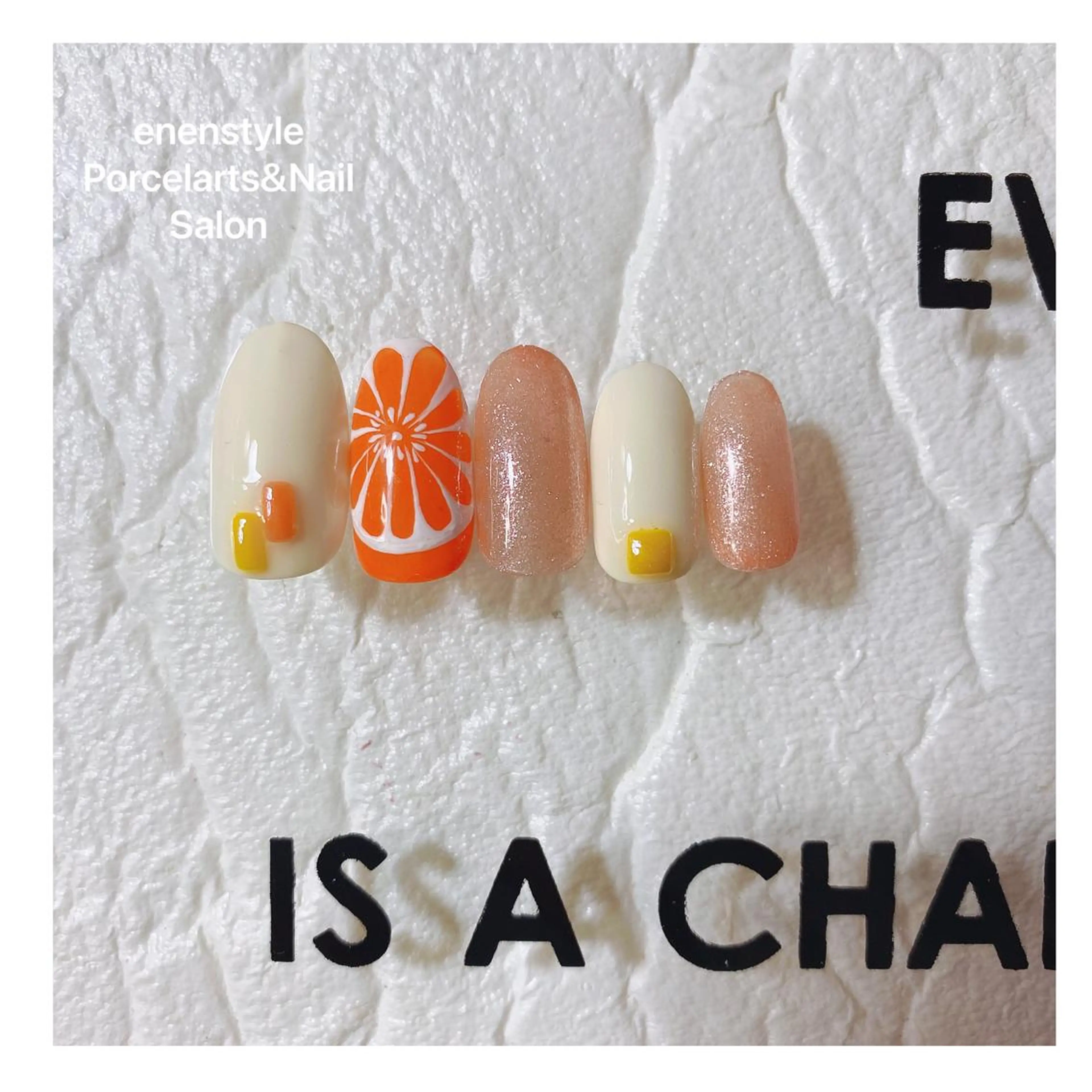 ミディアム ネイル 👑enen style👑のネイルデザイン