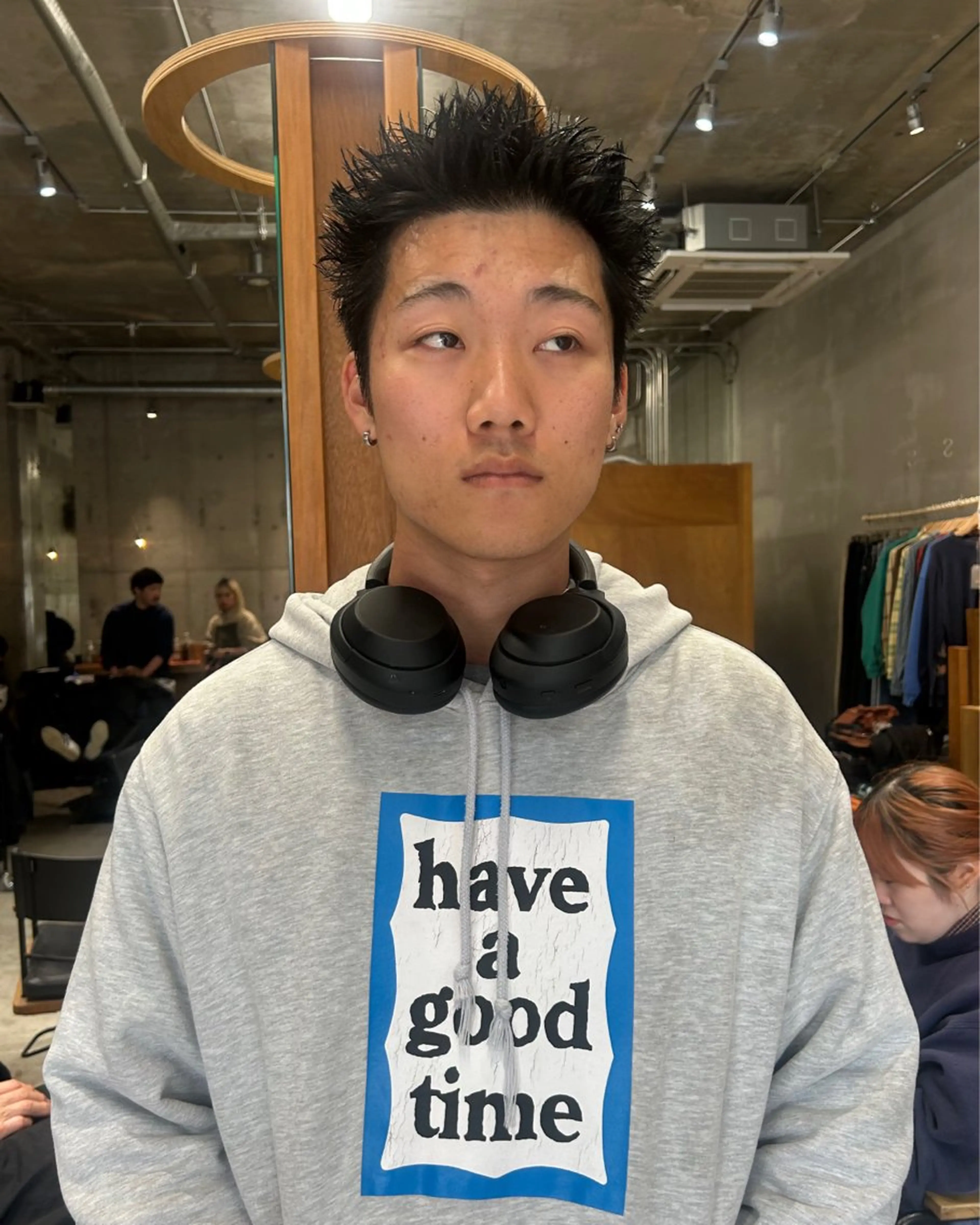 メンズ 柔らかいオリーブ🍃 カラーNatsumiのヘアスタイル