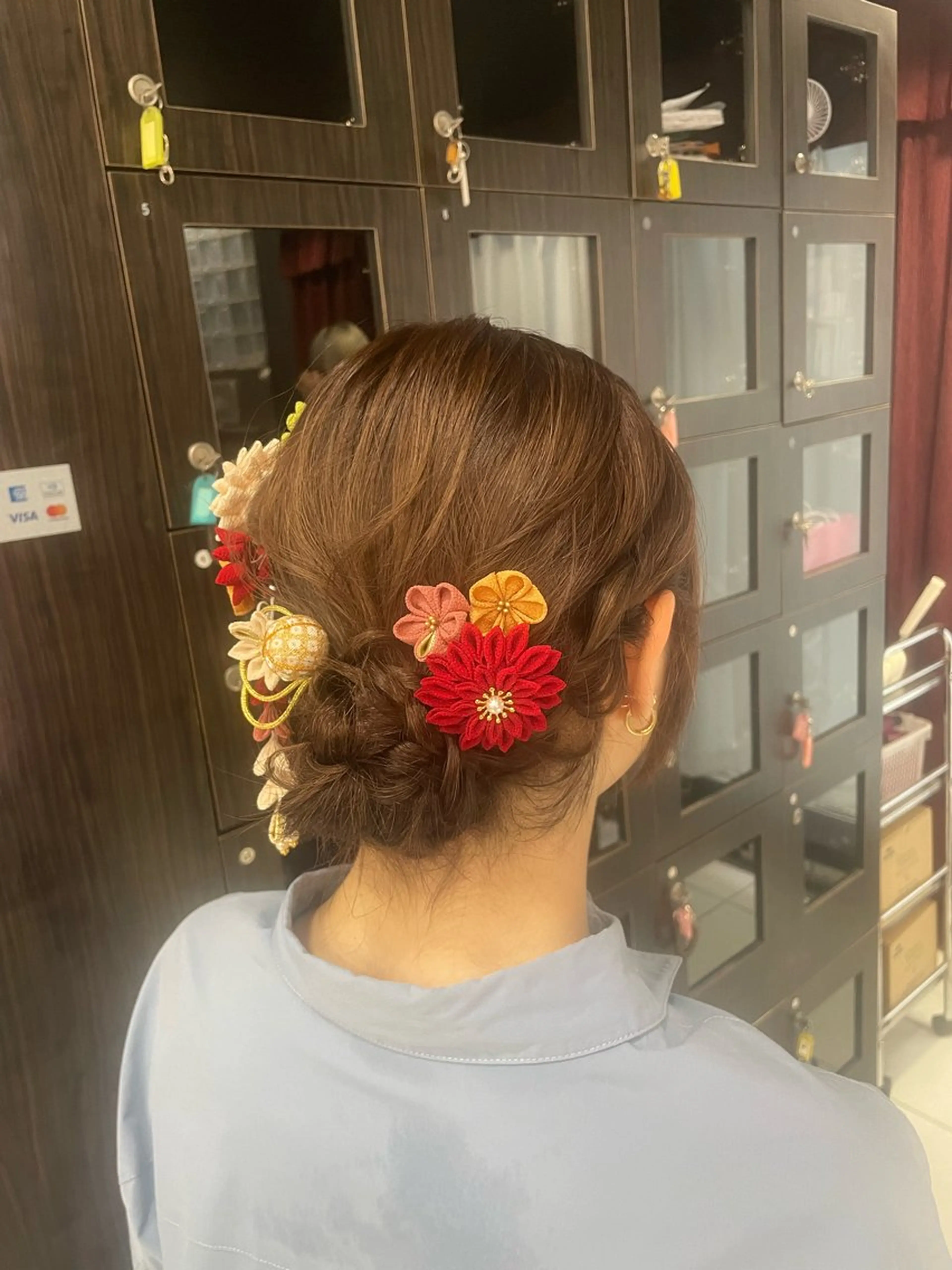 ロング ヘアセット 量産ヘアセット/ ヘアメAyakaのヘアスタイル
