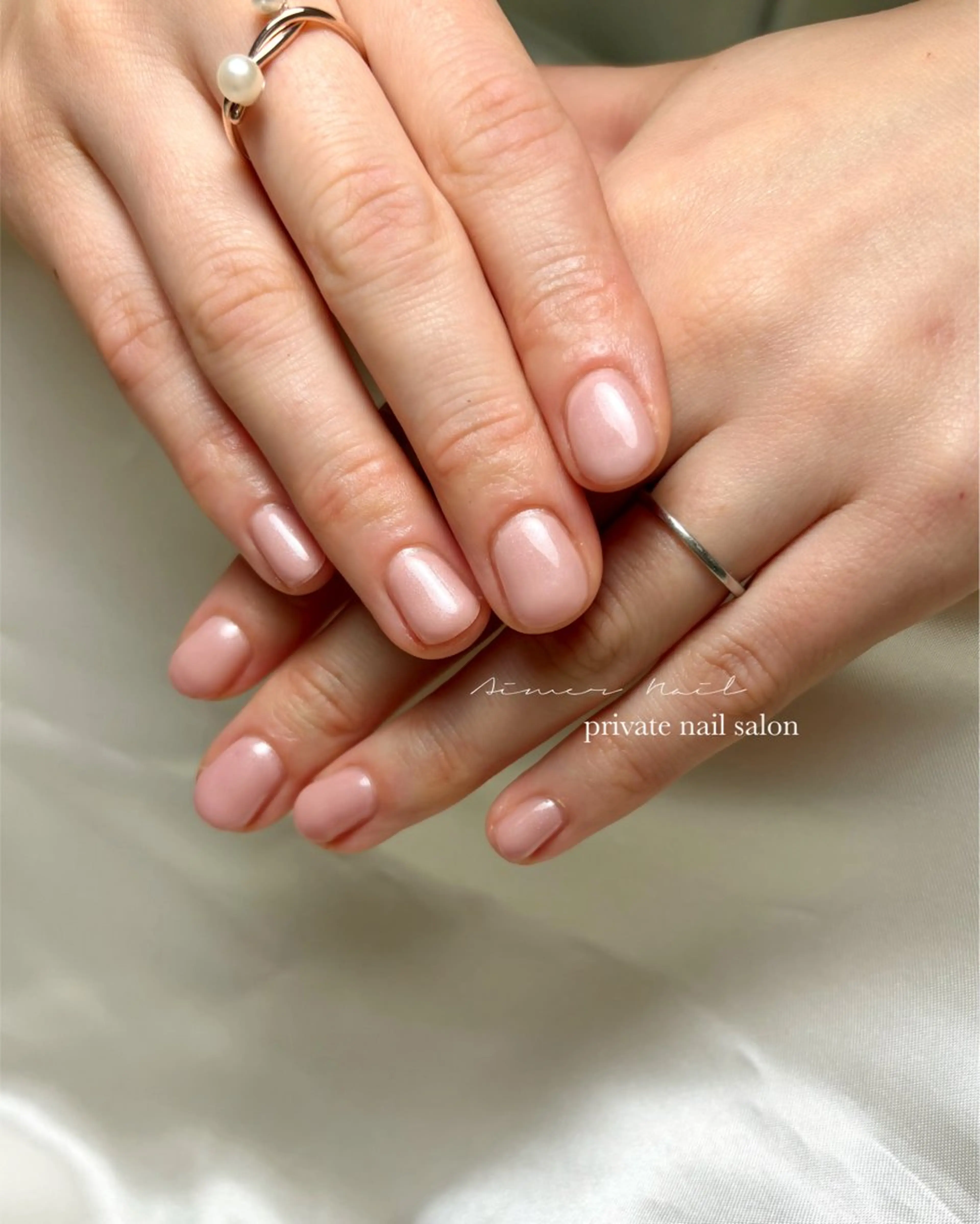 ネイル ワンカラーネイル Amier Nailのネイルデザイン